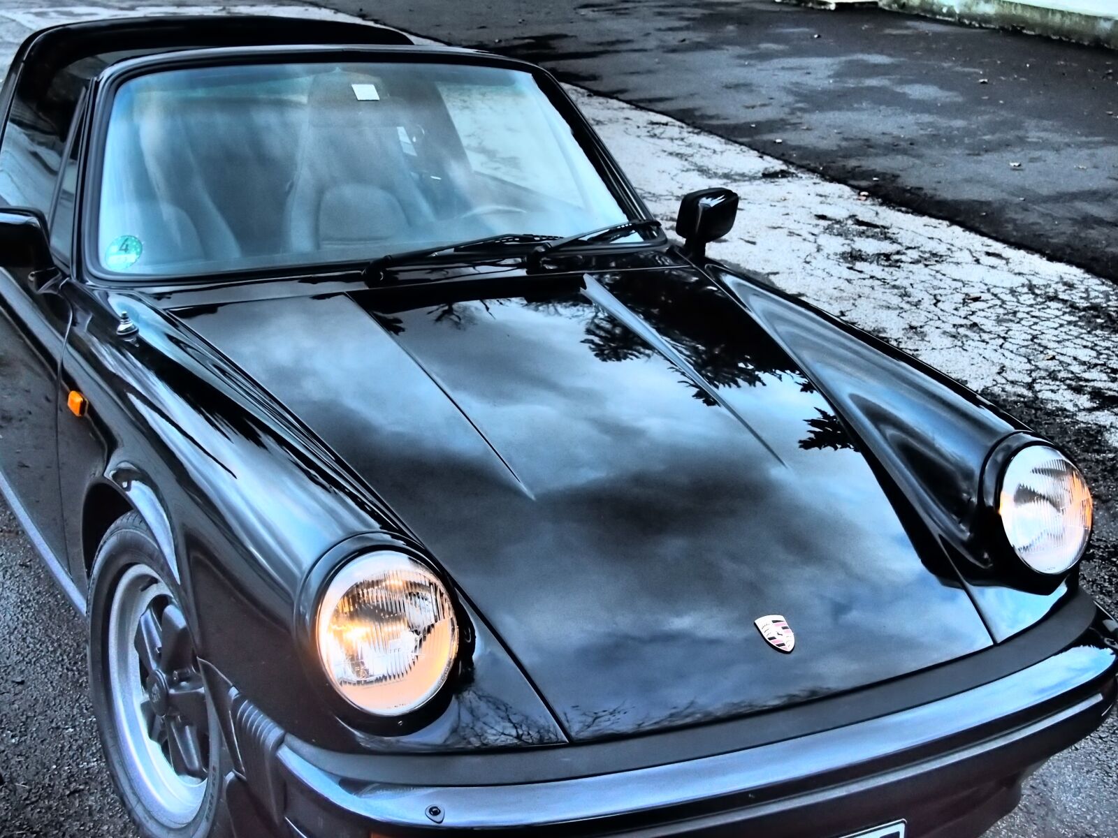 Olympus PEN E-PL3 sample photo. Porsche, targa, 911 photography