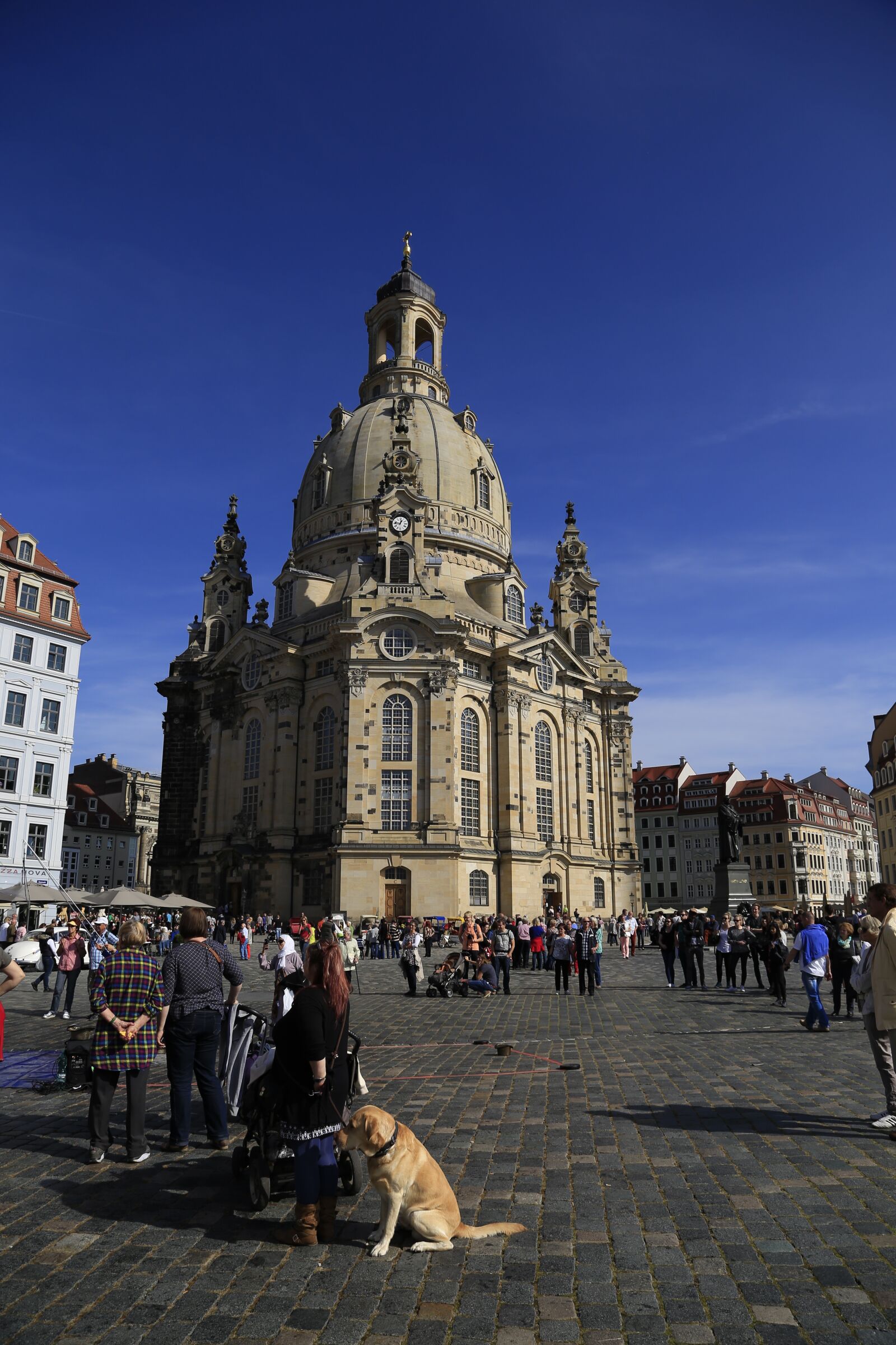 Canon EOS 6D + Canon EF 24-105mm F4L IS USM sample photo. Dresden, germany, frauenkirche photography