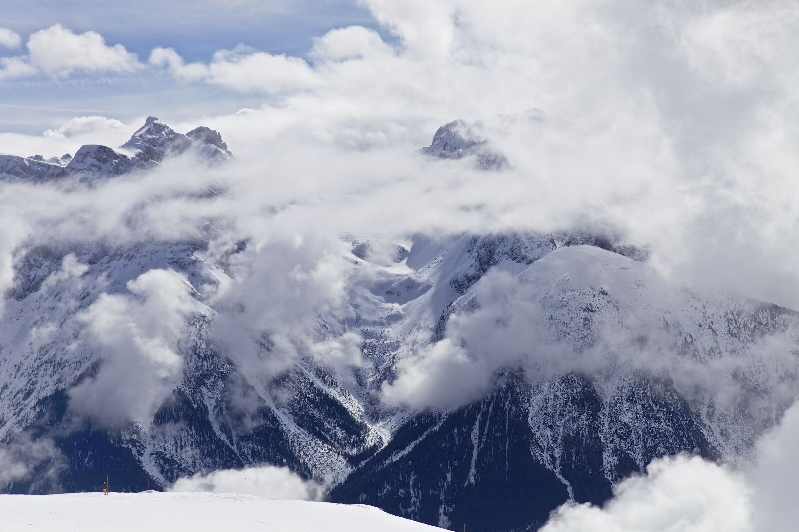 Canon EOS 5D Mark II sample photo. Scoul, switzerland, mountains photography