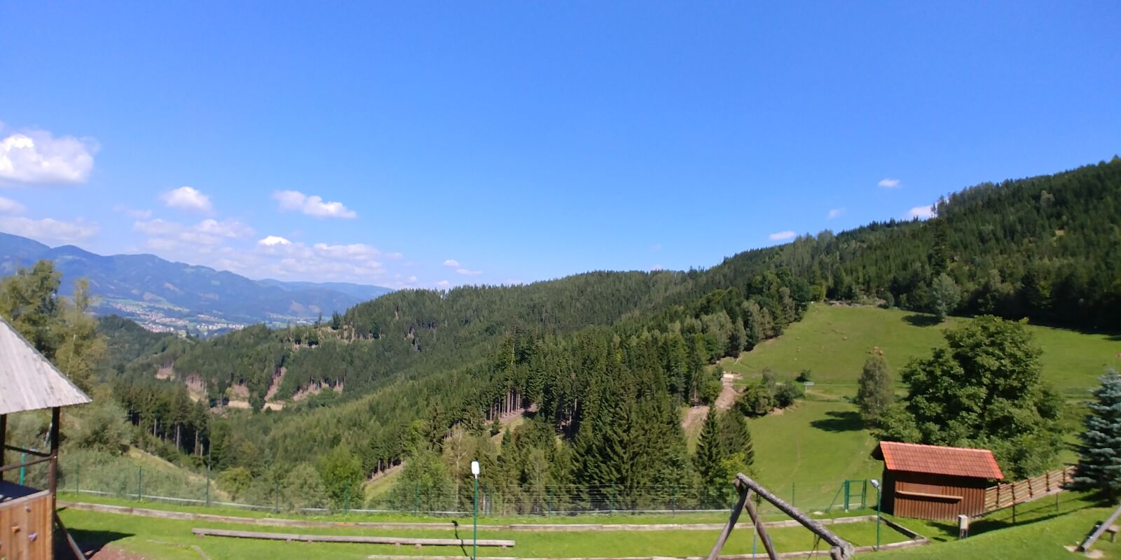 LG G6 sample photo. Valley, mountain, landscape photography