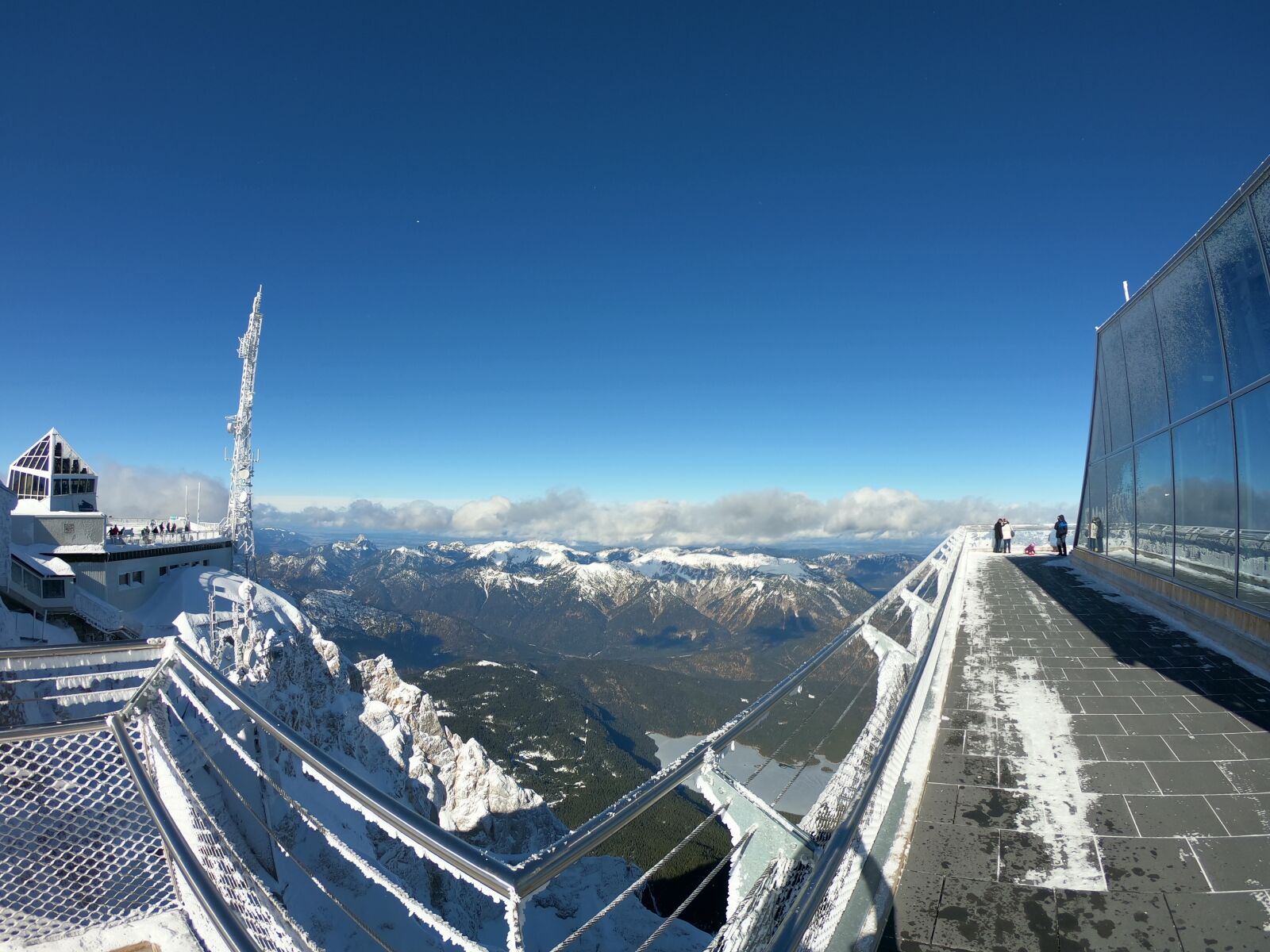 GoPro Hero7 Black sample photo. Zugspitze, top of germany photography