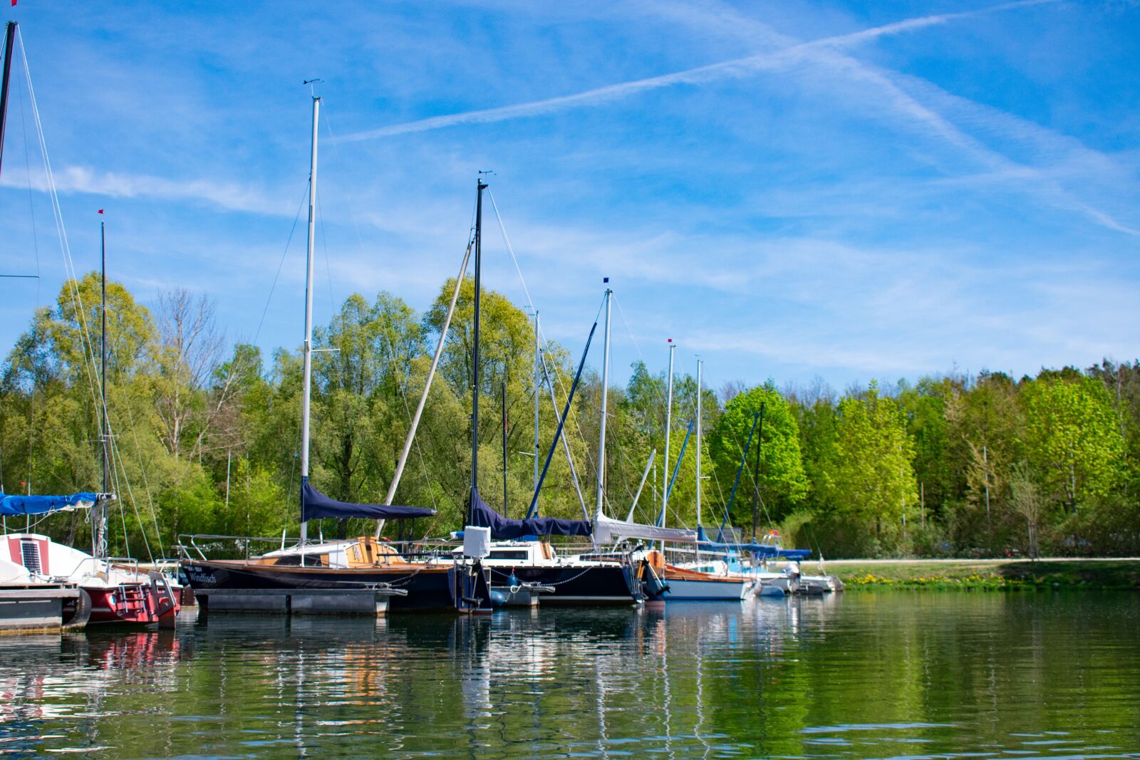 Nikon D3400 sample photo. Sailboats, spring, marina photography