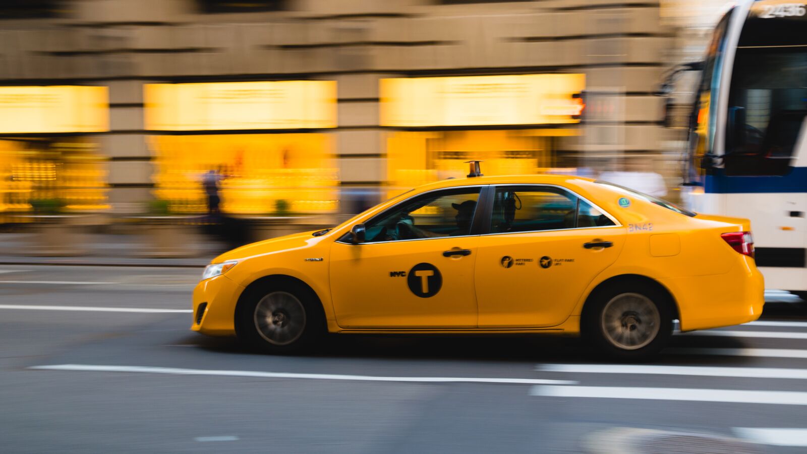 Nikon D3300 sample photo. Taxi, new york, yellow photography