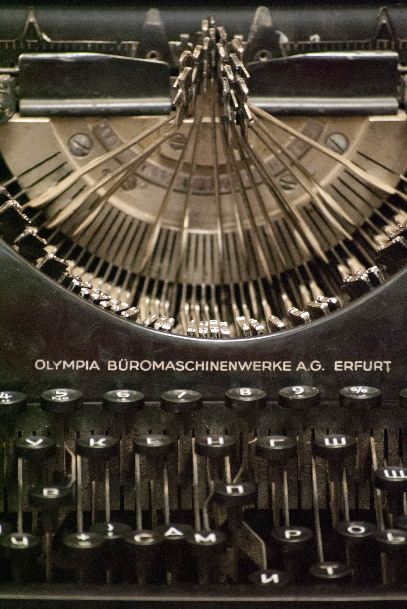 Nikon D3000 sample photo. Typewriter, old, letters photography