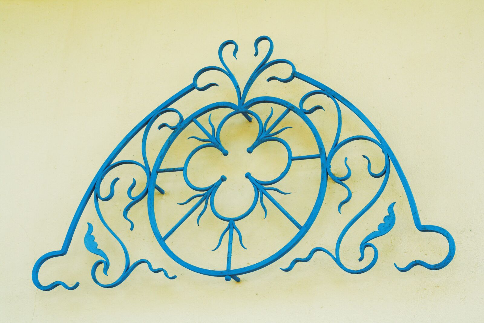 Canon EOS 350D (EOS Digital Rebel XT / EOS Kiss Digital N) sample photo. Wrought iron, wall, decoration photography