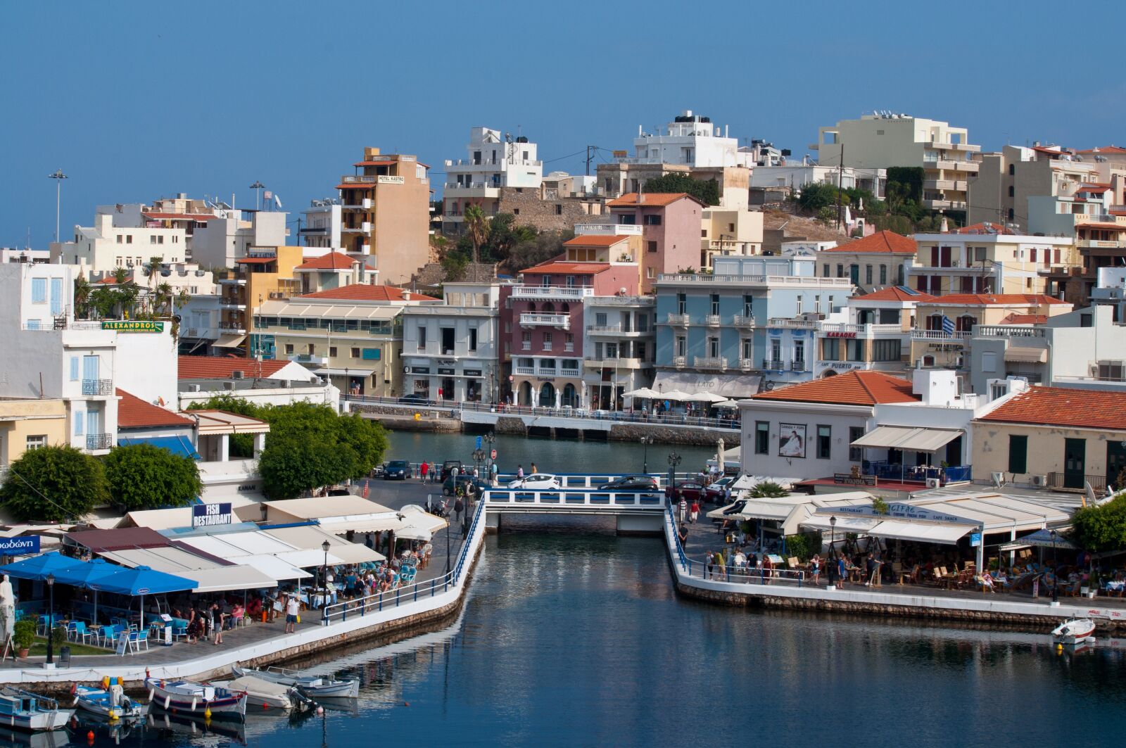 Nikon D90 sample photo. Greece, agios nikolaus, port photography
