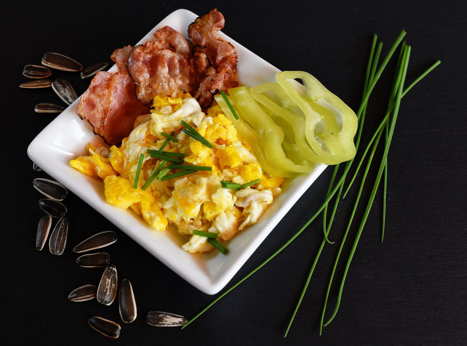 Nikon D750 sample photo. Bacon, food, eggs photography