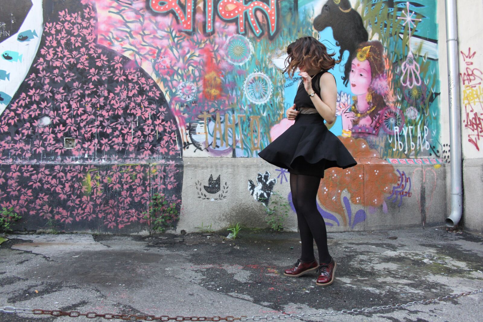 Canon EOS 500D (EOS Rebel T1i / EOS Kiss X3) sample photo. Girl, spinning, spin photography
