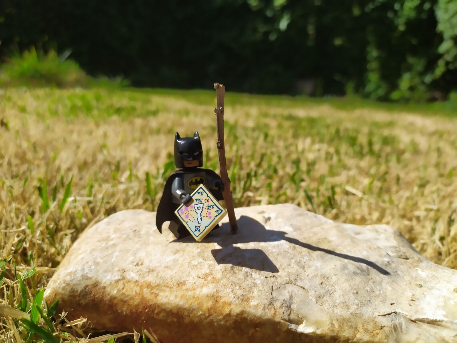 Xiaomi Redmi Note 7 sample photo. Lego, batman, toy photography