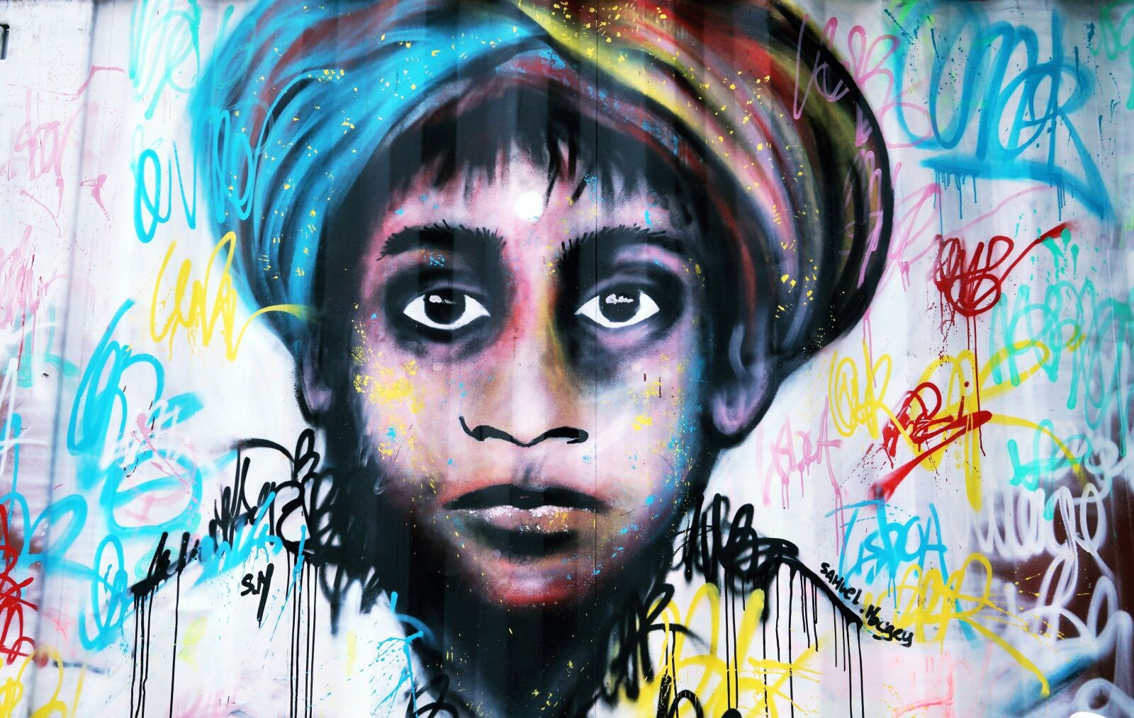 Sony a7R II + Sony FE 24-70mm F2.8 GM sample photo. Street, art, graffiti photography