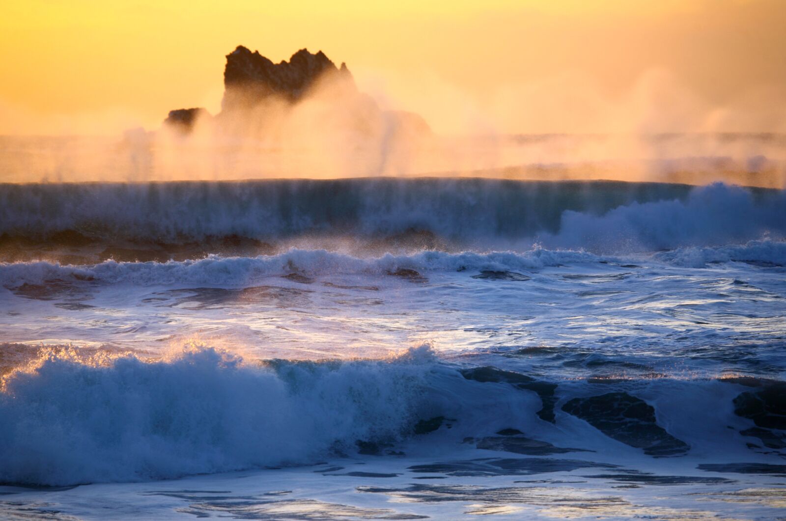Canon EOS 5D sample photo. The pacific ocean, sunrise photography