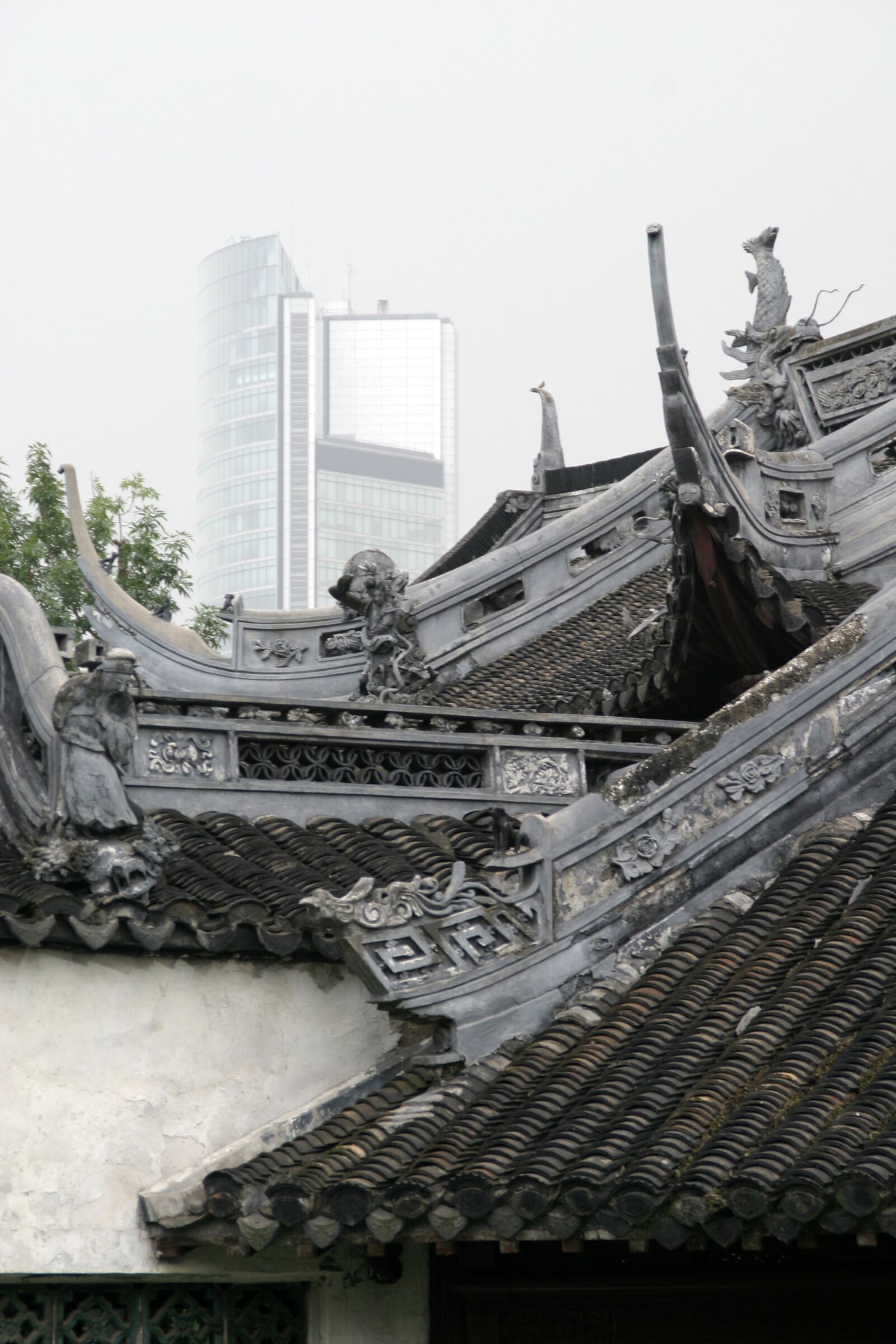 Canon EOS 10D sample photo. Roof, chinese, ornament photography