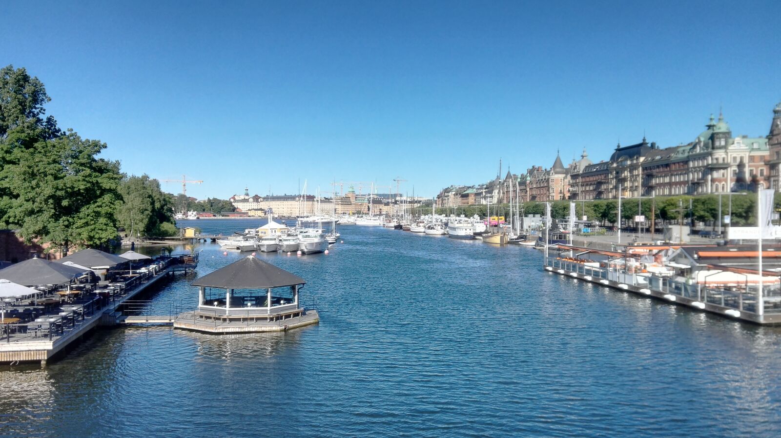 HUAWEI P8 Lite sample photo. Landscape, stockholm, channels photography
