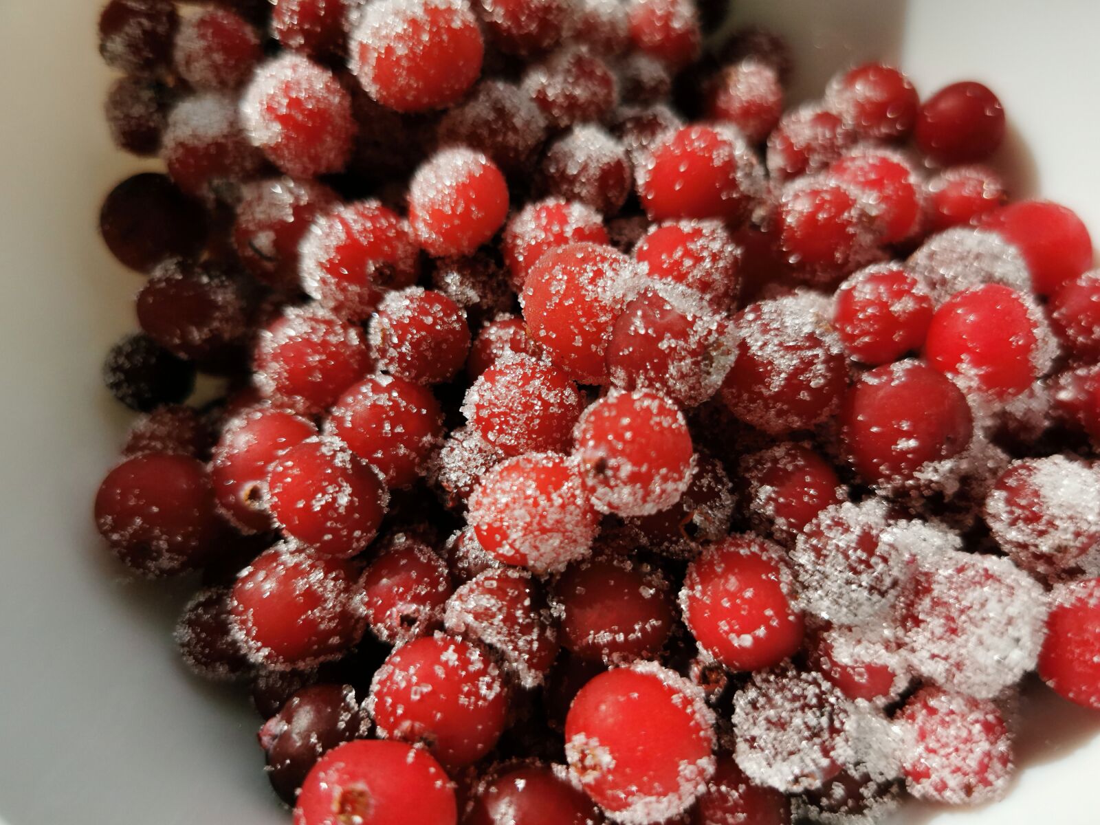HUAWEI P30 Pro sample photo. Cranberry, sugar, red photography