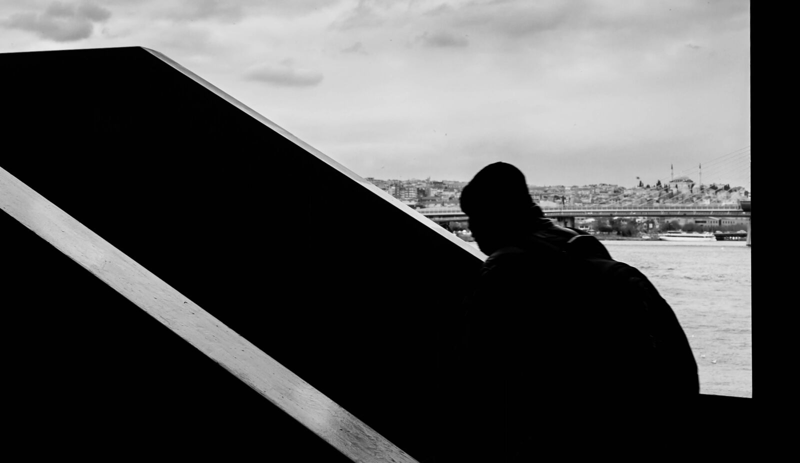 Canon EOS 700D (EOS Rebel T5i / EOS Kiss X7i) sample photo. Black, and, white, bridge photography