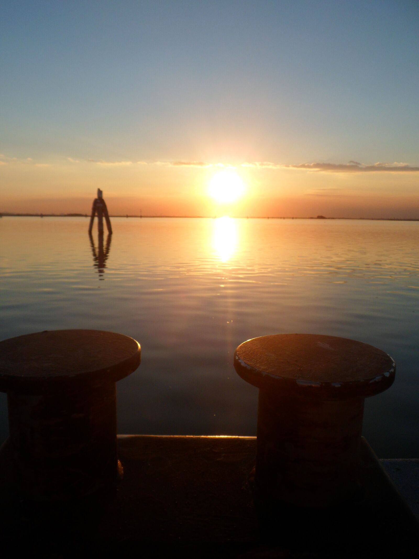 Samsung PL210, PL211 / VLUU PL210, PL211 sample photo. Sunset, sea, sun photography