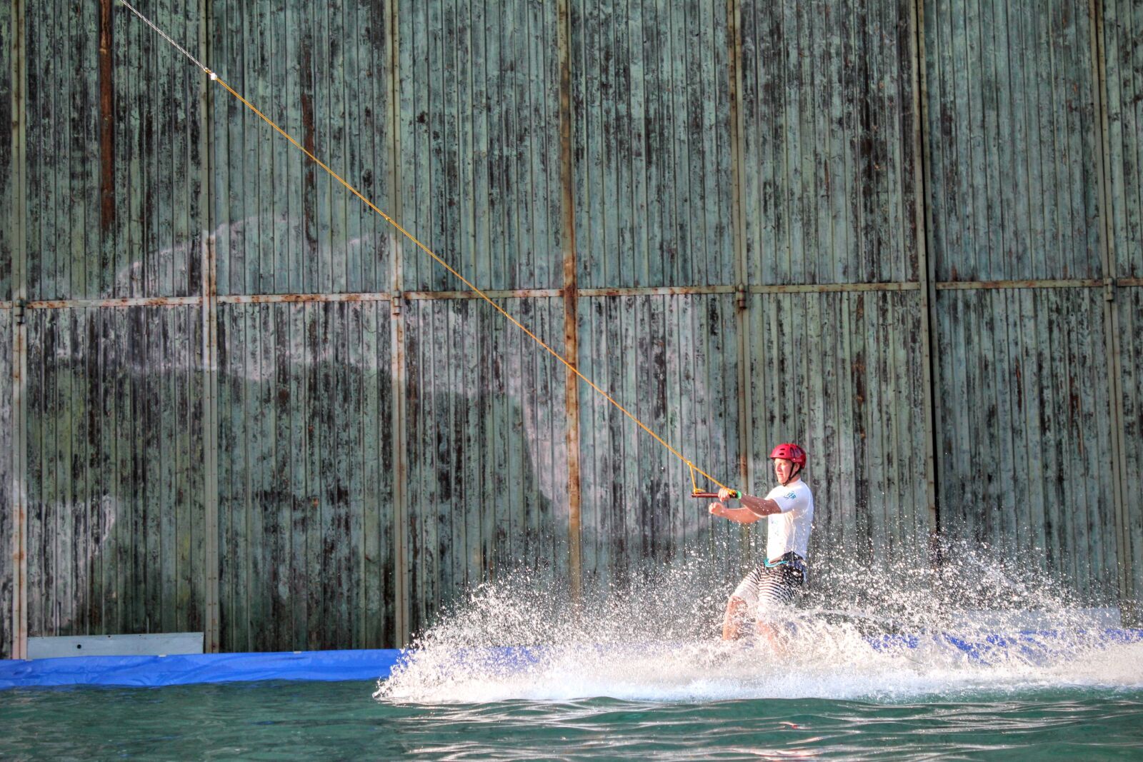 Canon EOS 600D (Rebel EOS T3i / EOS Kiss X5) sample photo. Water, wakeboard, water sports photography