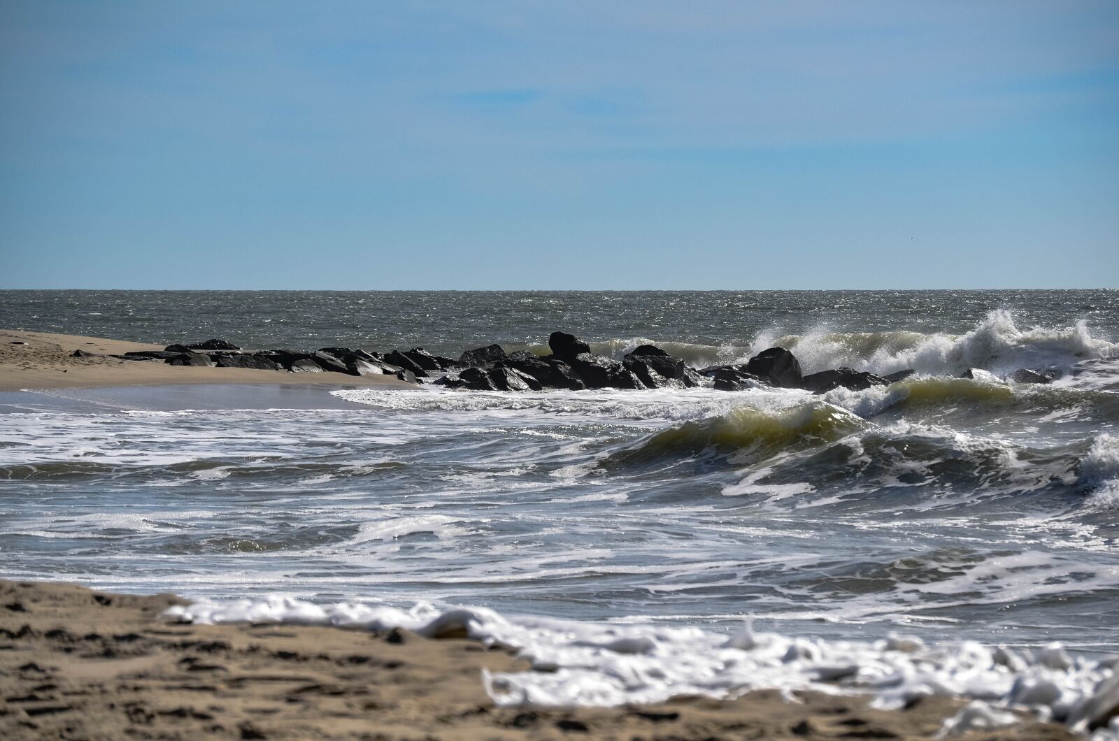 Nikon D5100 sample photo. Beach, sand, water photography