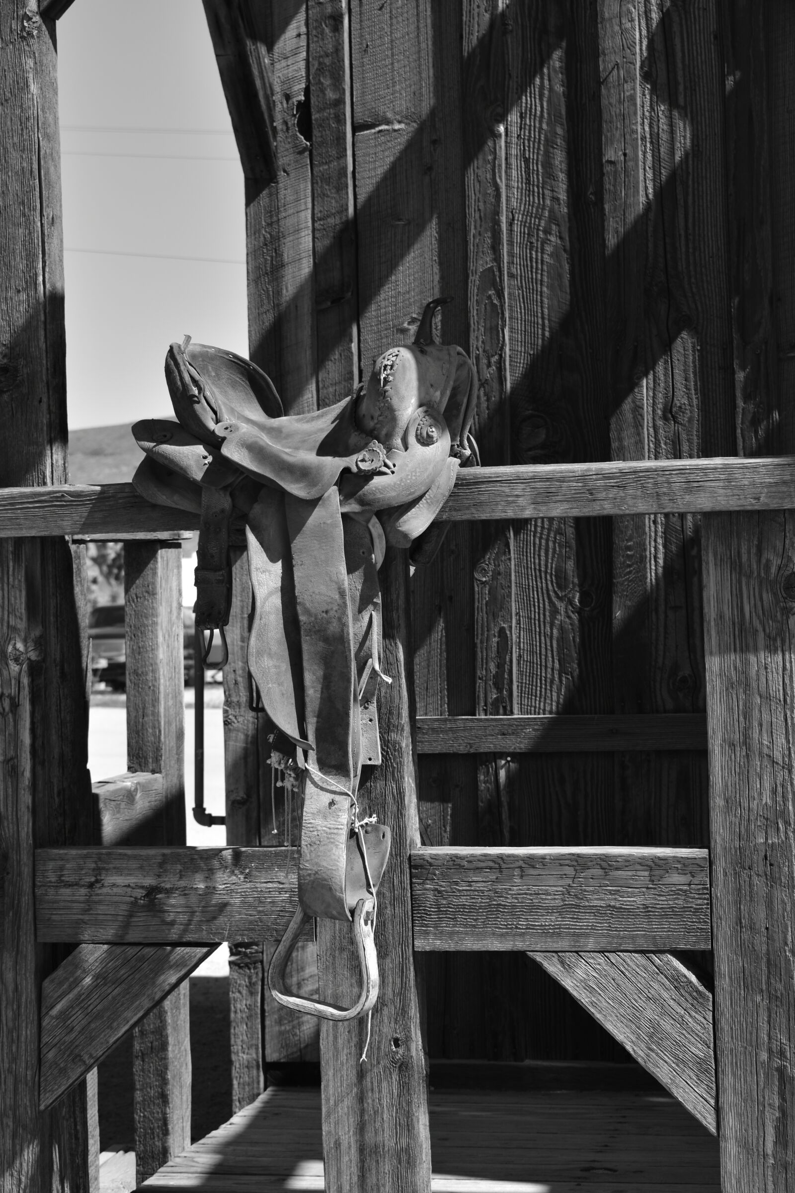 Nikon D3400 sample photo. Western, black, white photography