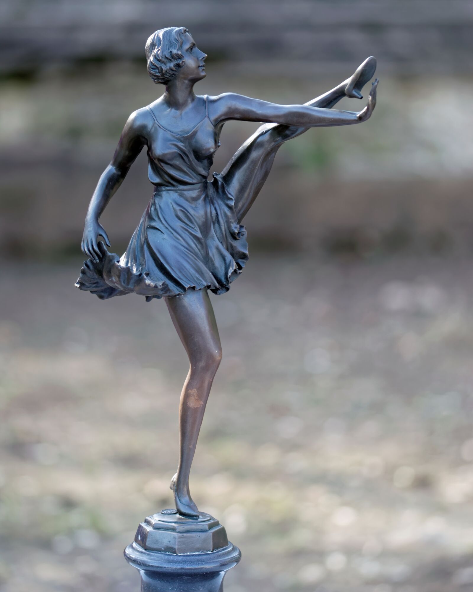 Nikon D5300 sample photo. Figurine, metal, art photography