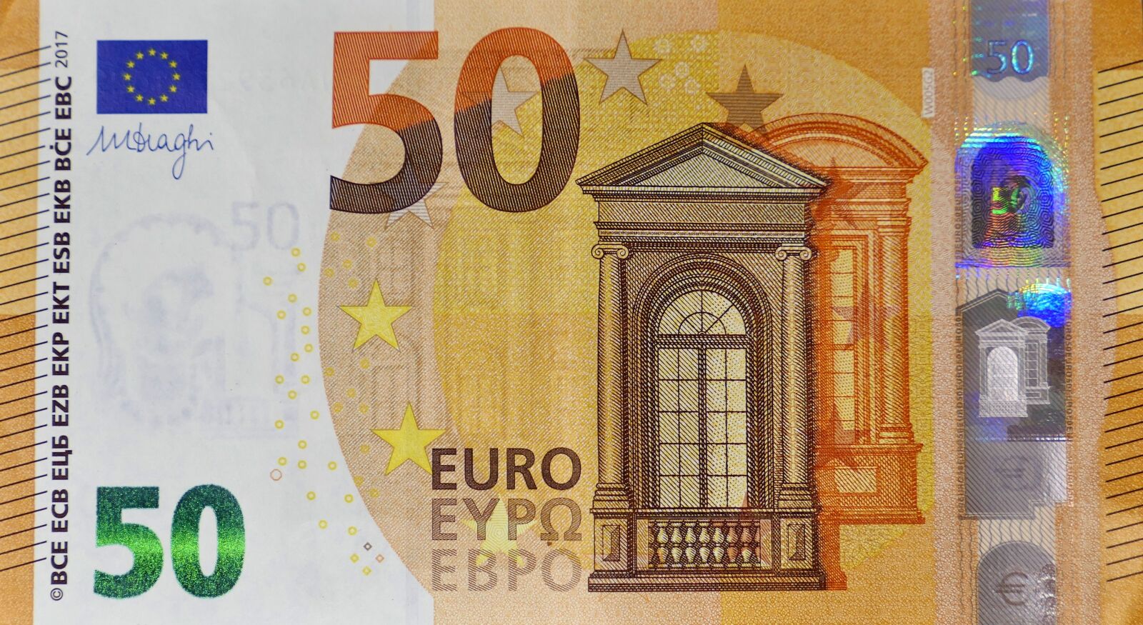 Panasonic Lumix DMC-LX10 (Lumix DMC-LX15) sample photo. Dollar bill, 50 euro, currency photography