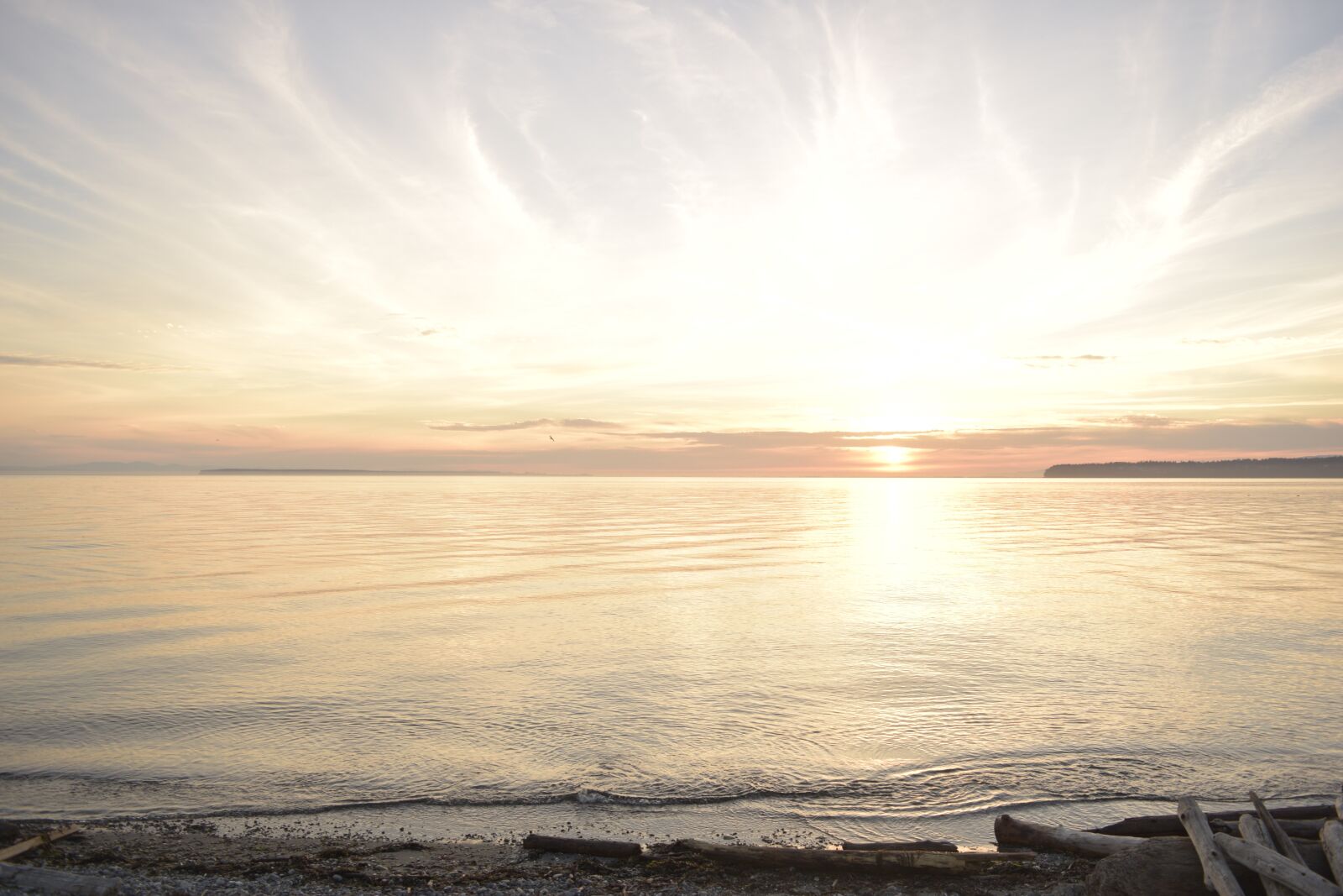 Nikon D3300 sample photo. Sea, shore, sunset photography