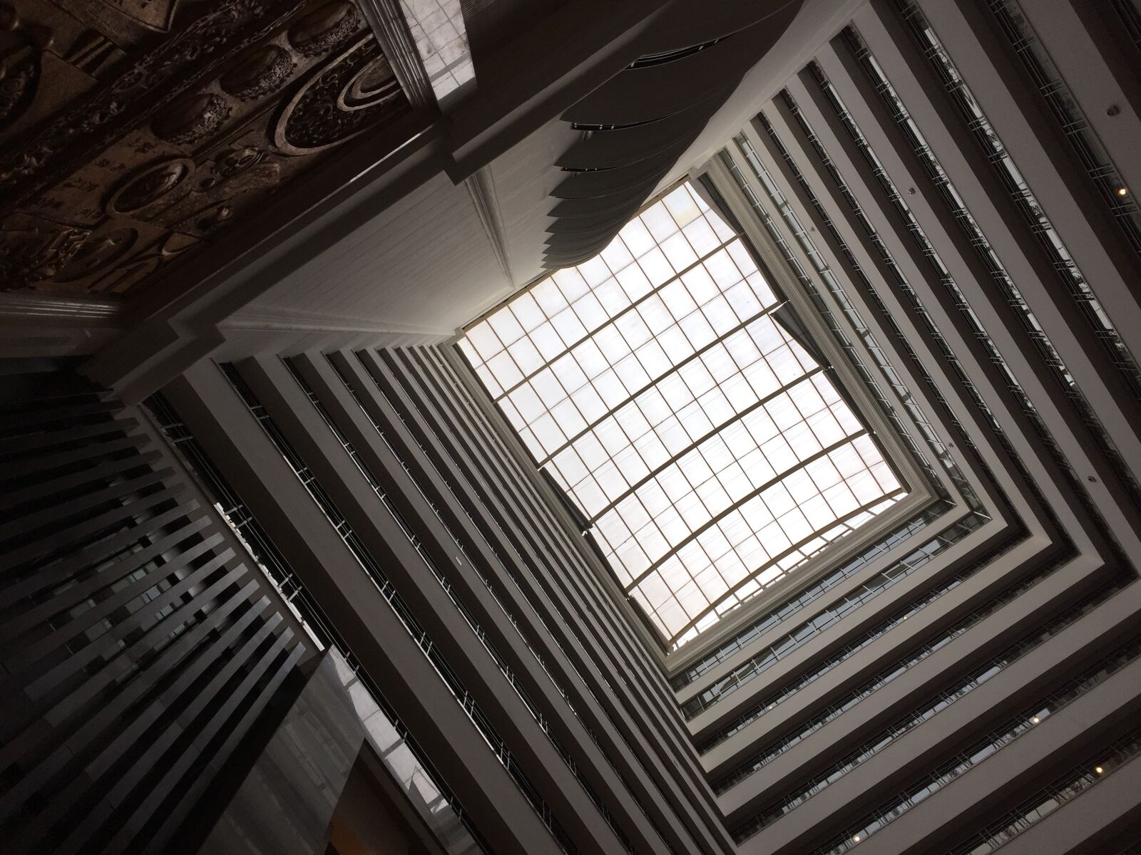 iPhone 6 back camera 4.15mm f/2.2 sample photo. Building, top, symmetry photography