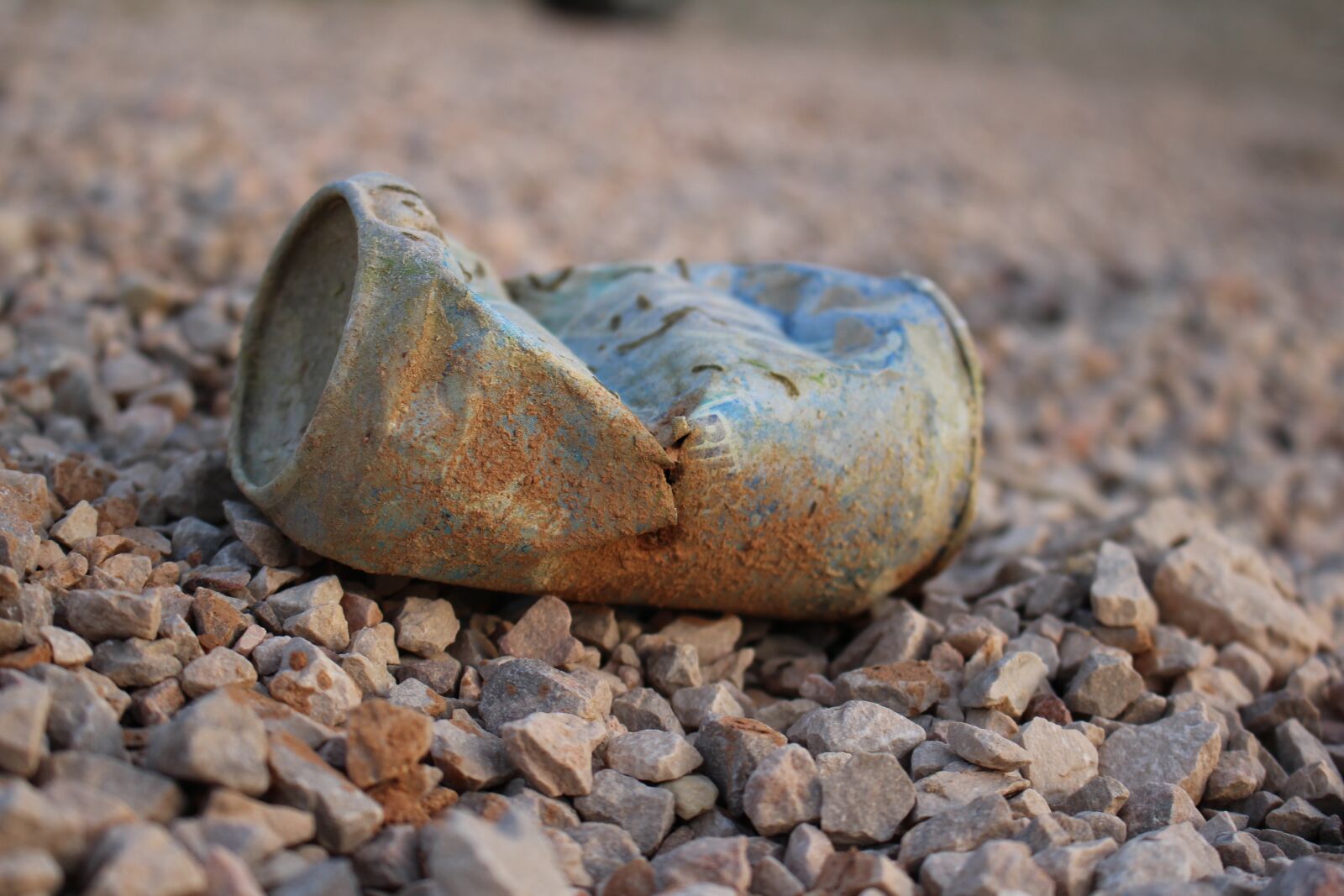 Canon EOS 100D (EOS Rebel SL1 / EOS Kiss X7) sample photo. Can, drink, soil photography