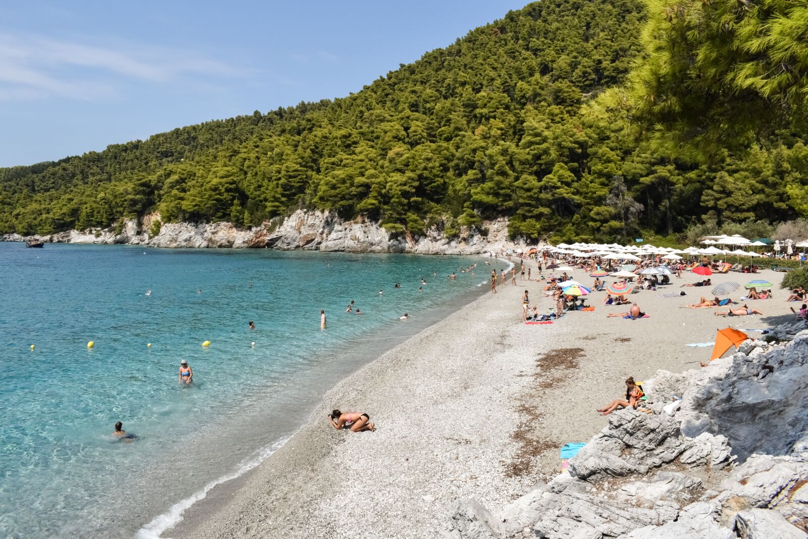 Nikon D3300 sample photo. Greece, skopelos, beach photography