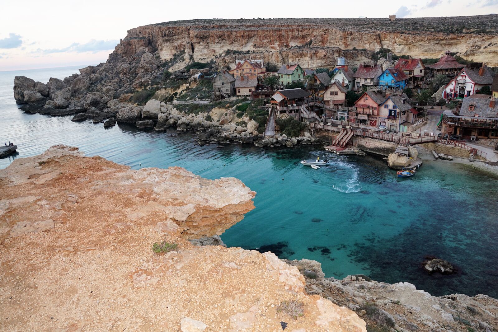 Sony ILCA-77M2 + Sony DT 16-50mm F2.8 SSM sample photo. Bay, malta, blue photography
