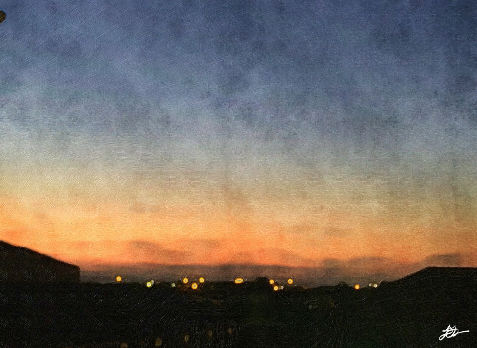 iPhone SE back camera 4.15mm f/2.2 sample photo. Sky, dusk, horizon photography