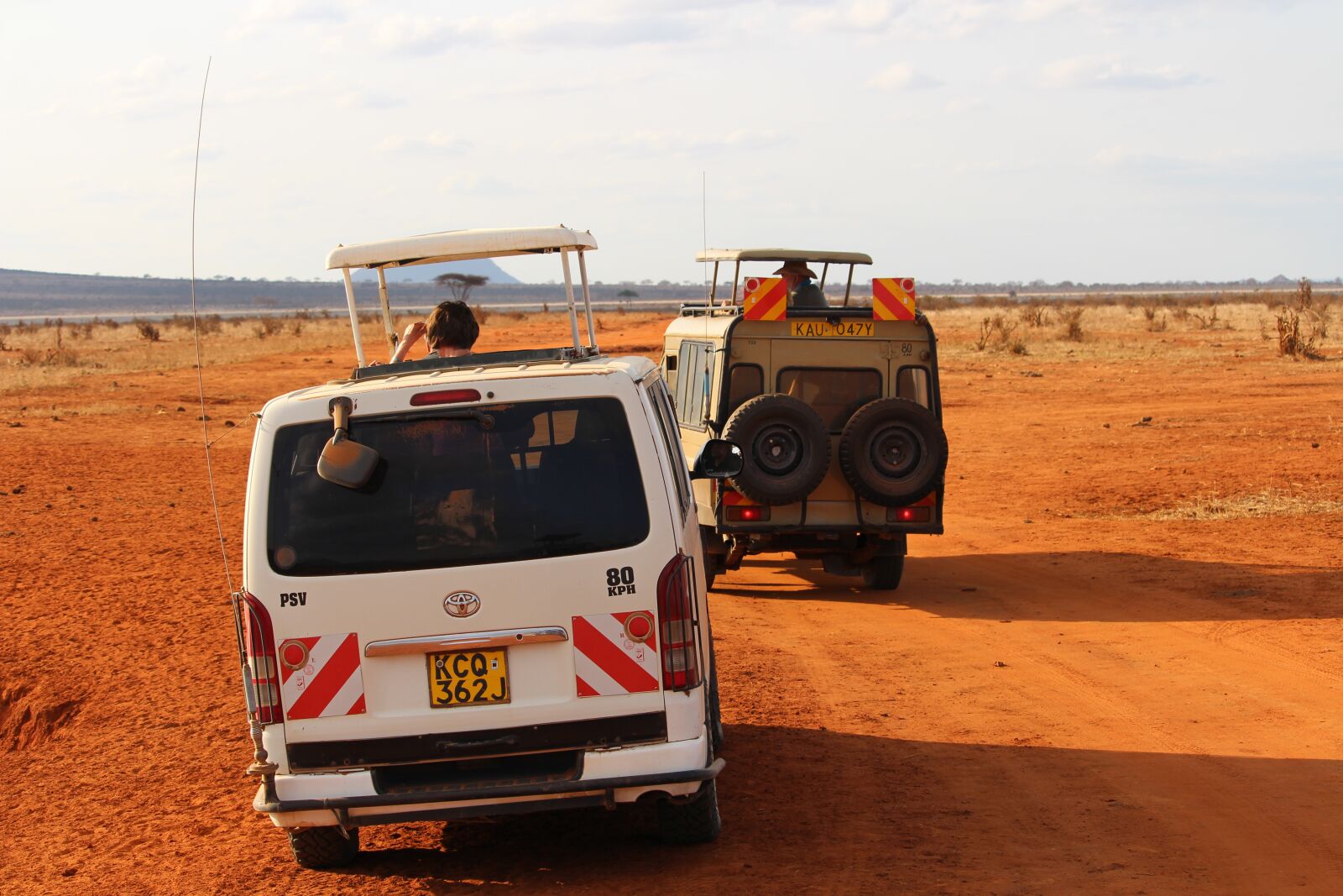 Canon EF-S 55-250mm F4-5.6 IS STM sample photo. Safari, tsavo east, bus photography