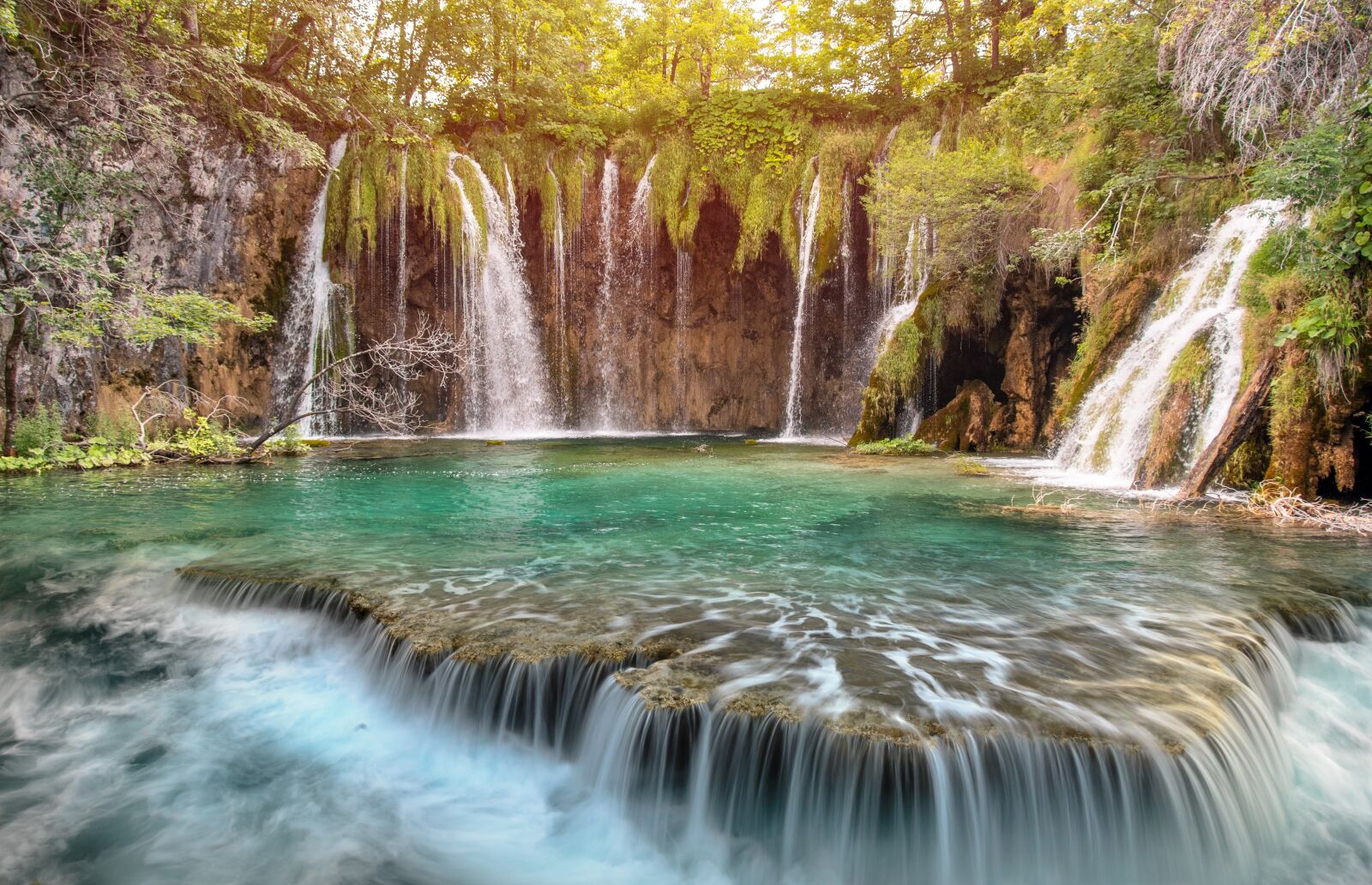 Nikon D500 sample photo. Crystal clear water, forest photography