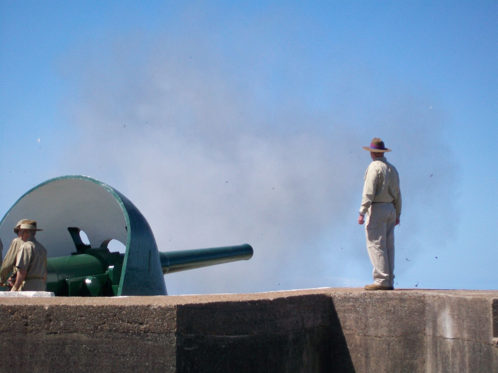 Kodak EASYSHARE C1013 DIGITAL CAMERA sample photo. Fort, artillery, defense photography