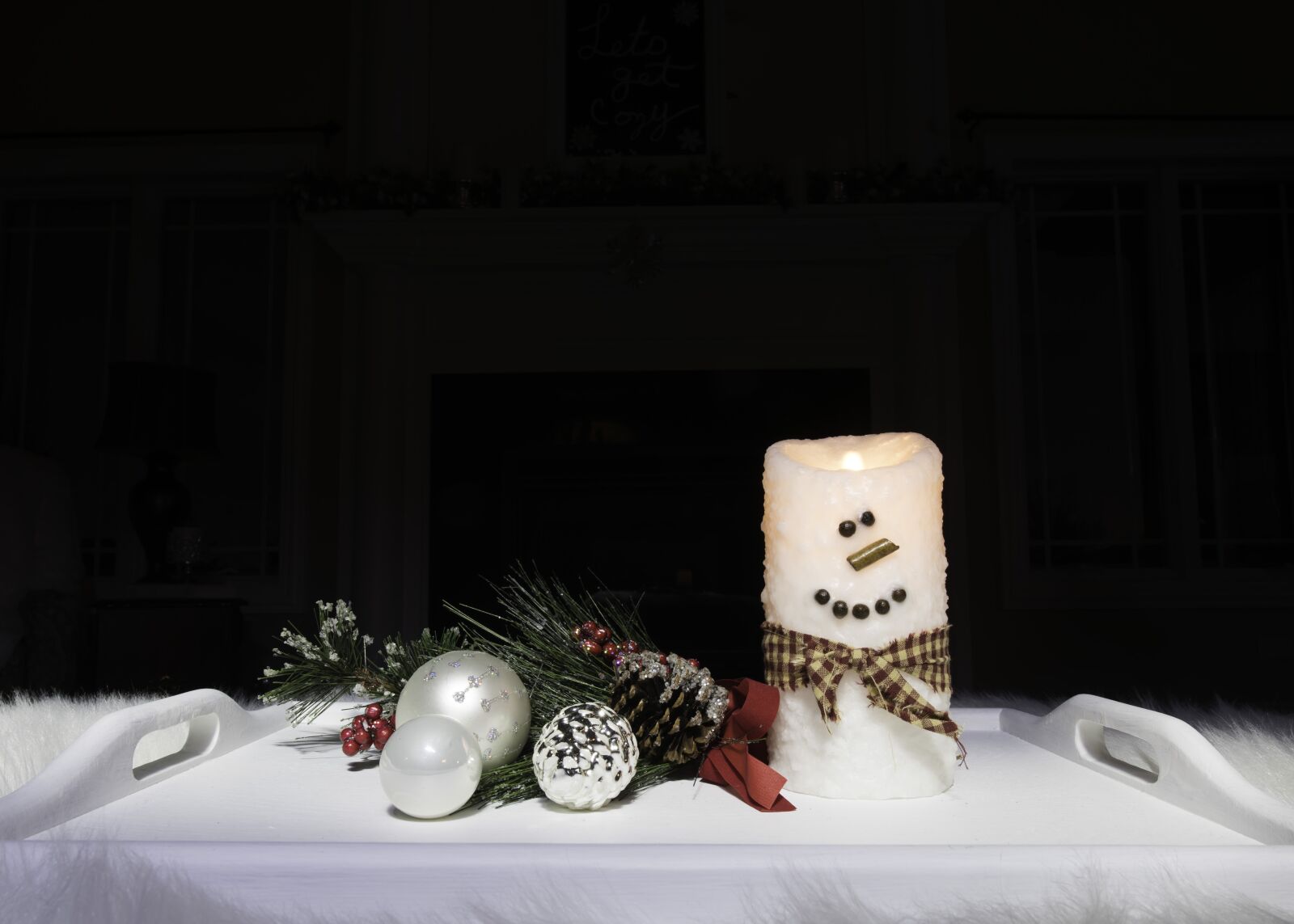 Nikon D810 sample photo. Winter, christmas, snowman photography