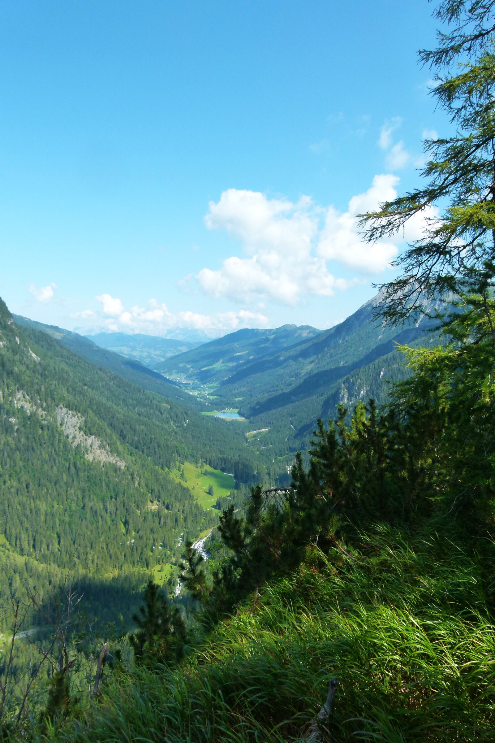 Panasonic Lumix DMC-FZ100 sample photo. Kleinarl, jägersee, mountains photography
