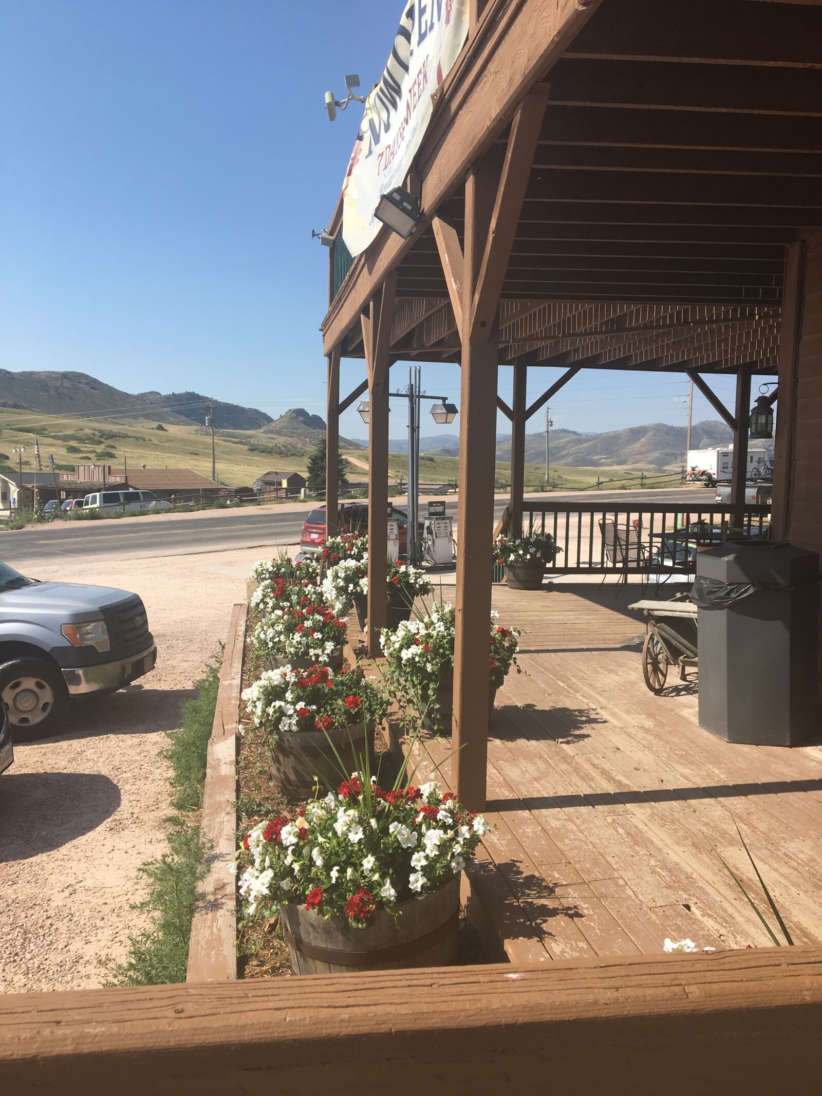 iPhone 6s back camera 4.15mm f/2.2 sample photo. Flowers, front porch, home photography