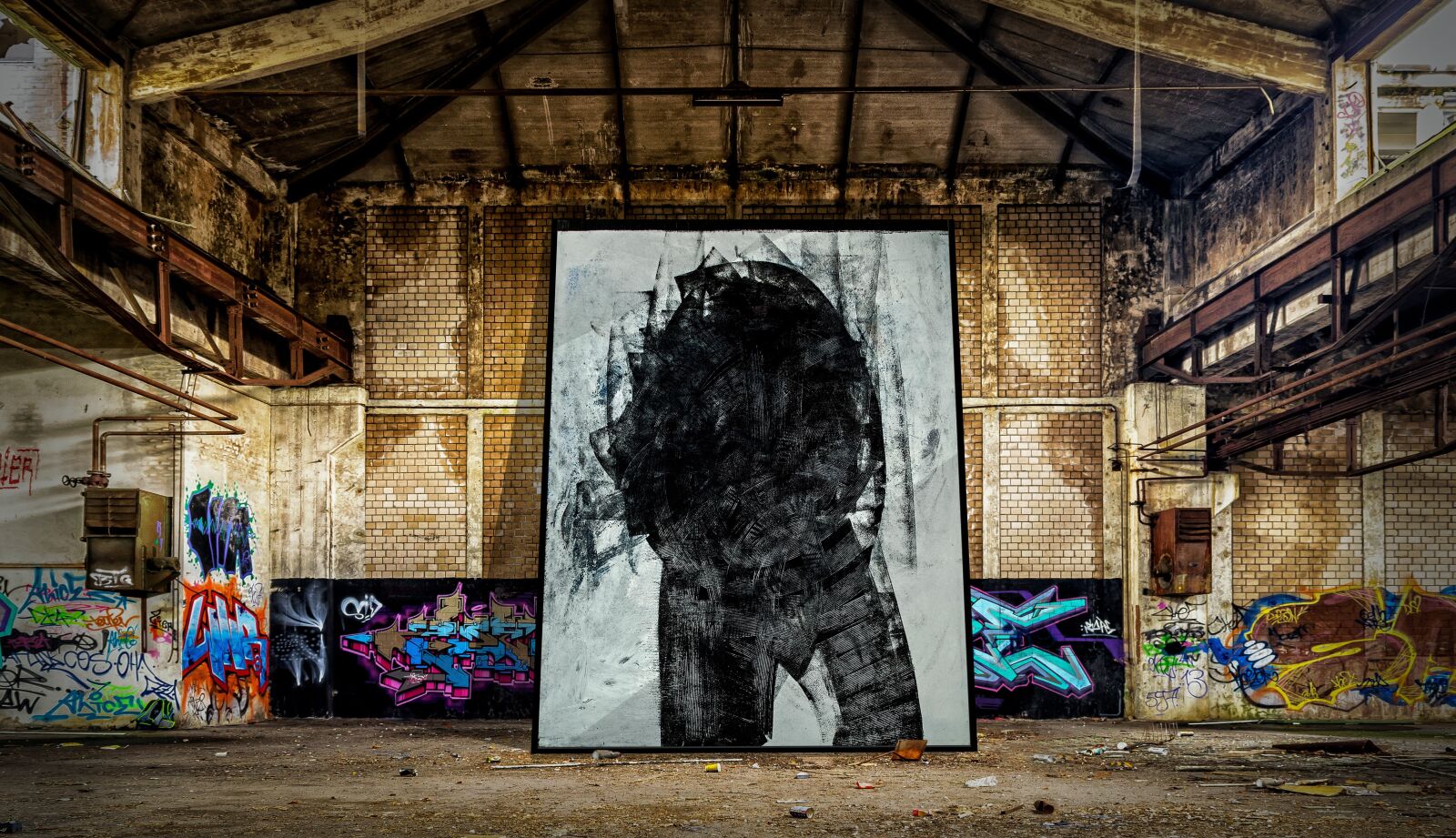 Nikon D3300 sample photo. Lost places, dark one photography