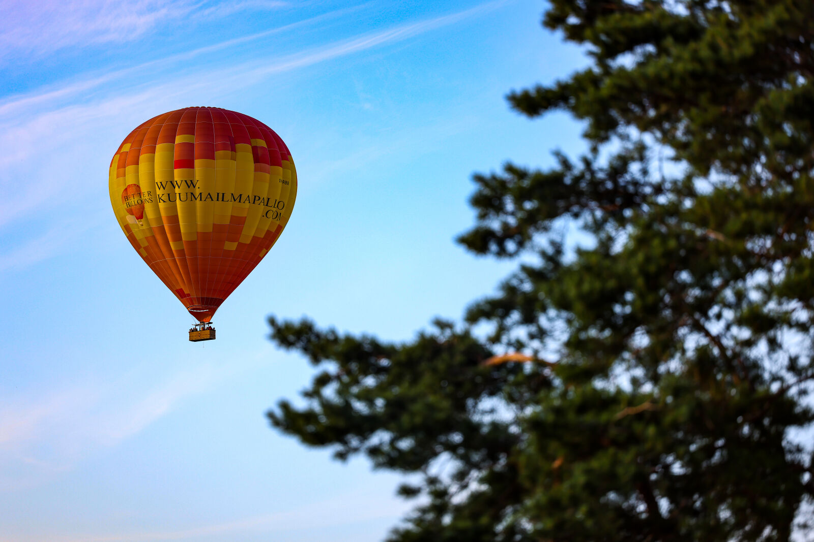 Canon EOS R5 sample photo. Hot air balloon photography