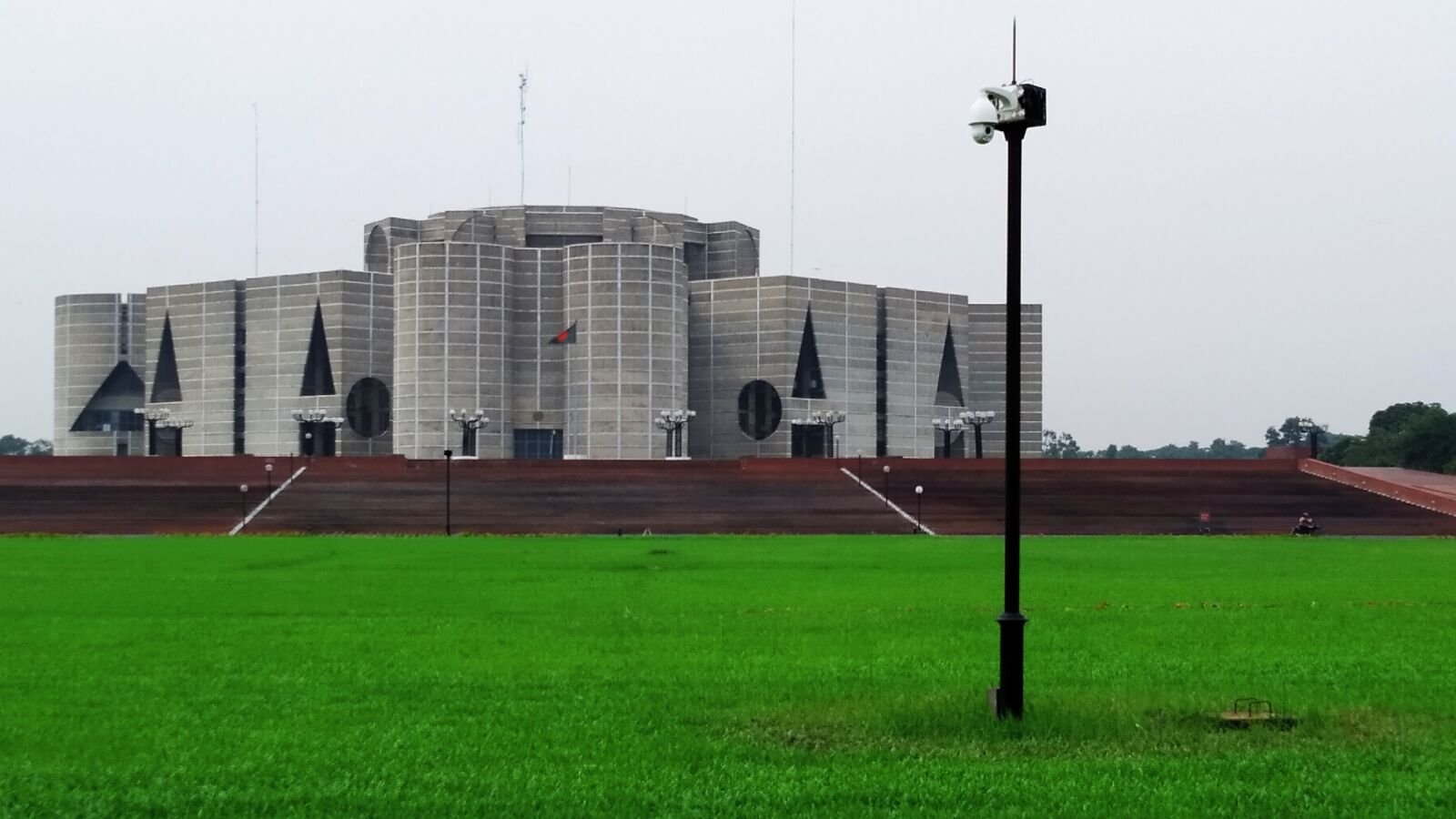 Xiaomi Redmi 7 sample photo. National parliament of bangladesh photography