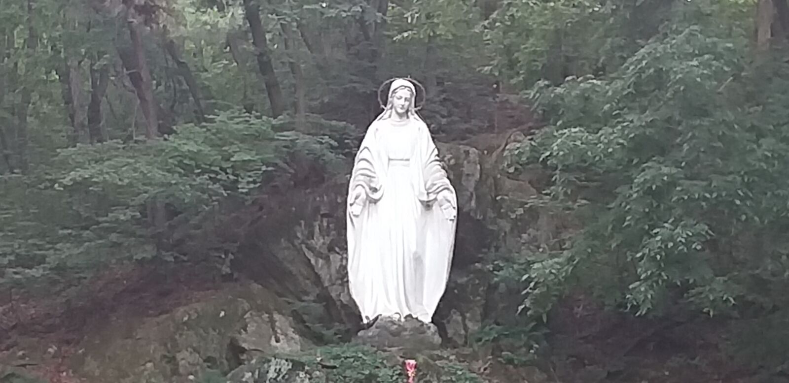 Samsung Galaxy J4+ sample photo. Virgin, mary, catholic photography