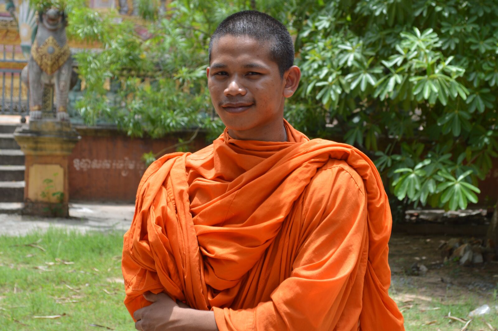 Nikon D3200 sample photo. Monk, person, spirituality photography