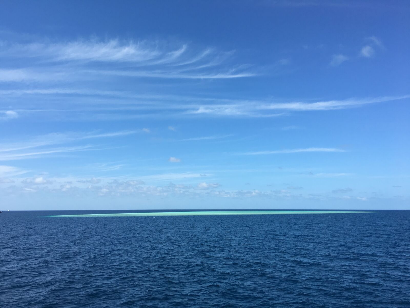 Apple iPhone 6s sample photo. Blue sky, the sea photography