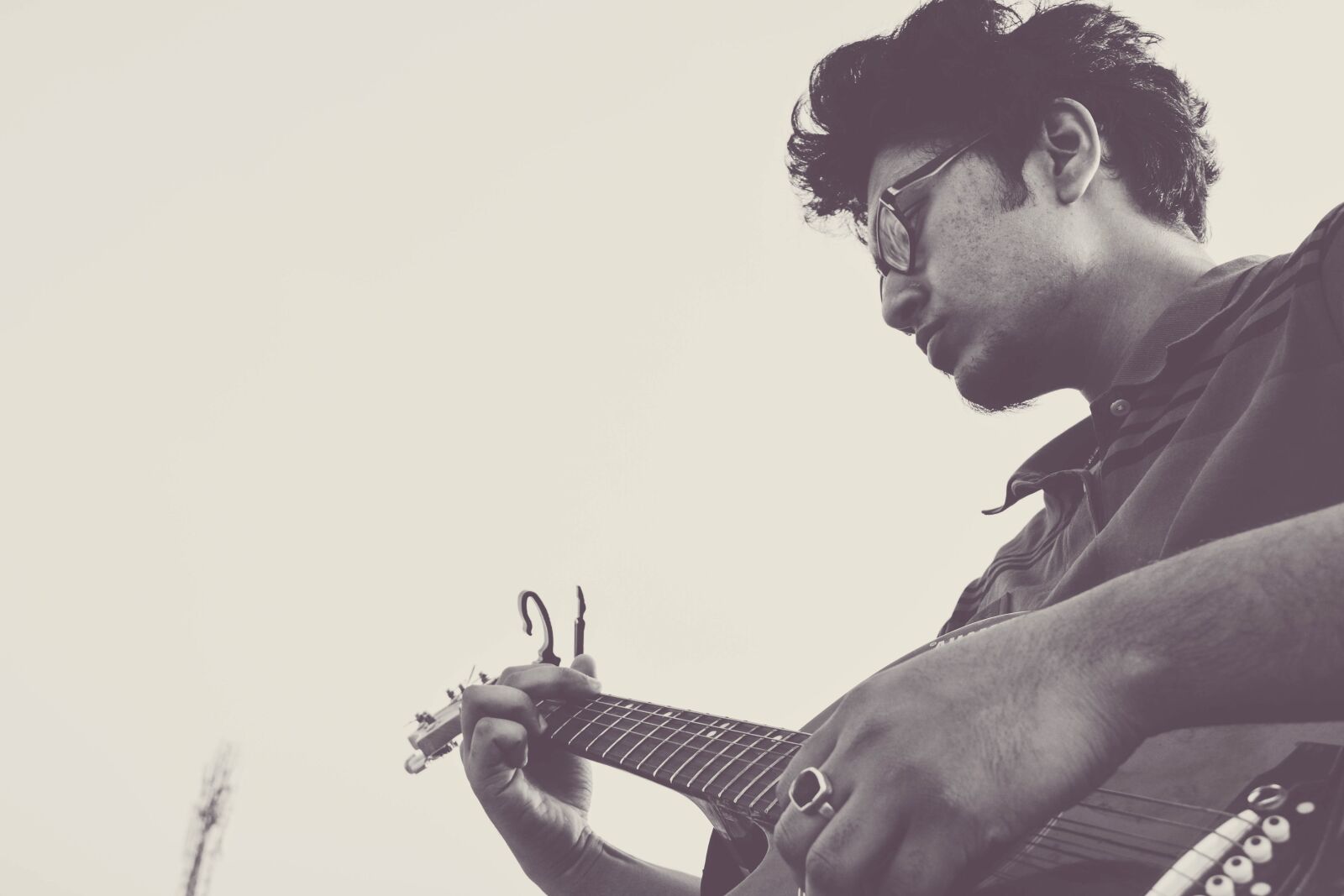 Nikon D5200 sample photo. Acoustic, musician, man, music photography