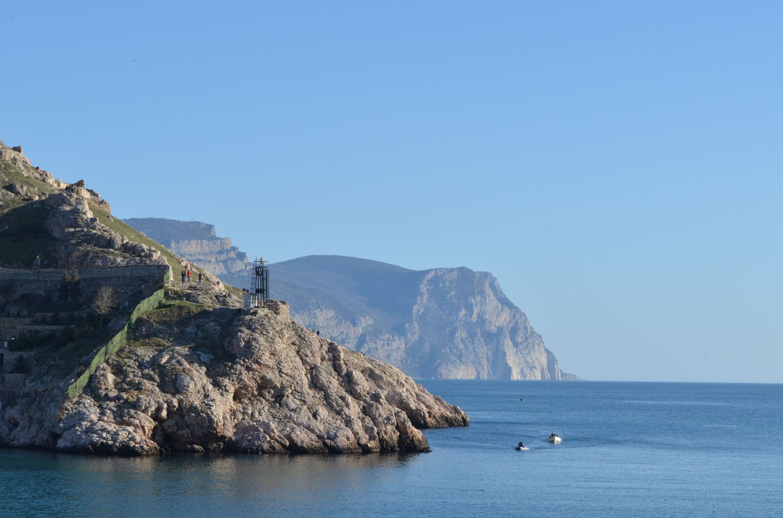 Nikon D5100 sample photo. Sea, mountains, rock photography