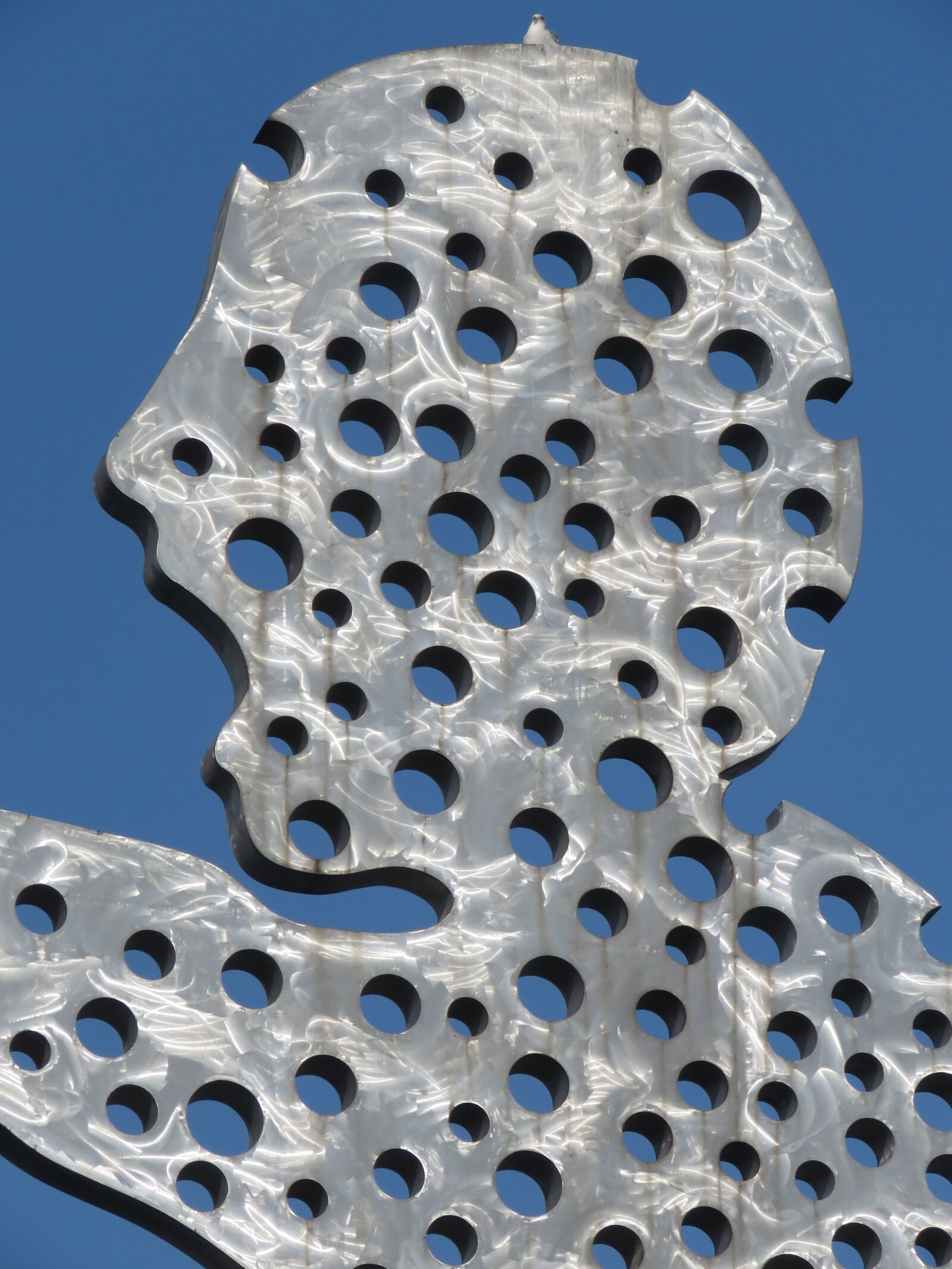 Canon PowerShot SX60 HS sample photo. Sculpture, molecule, one photography