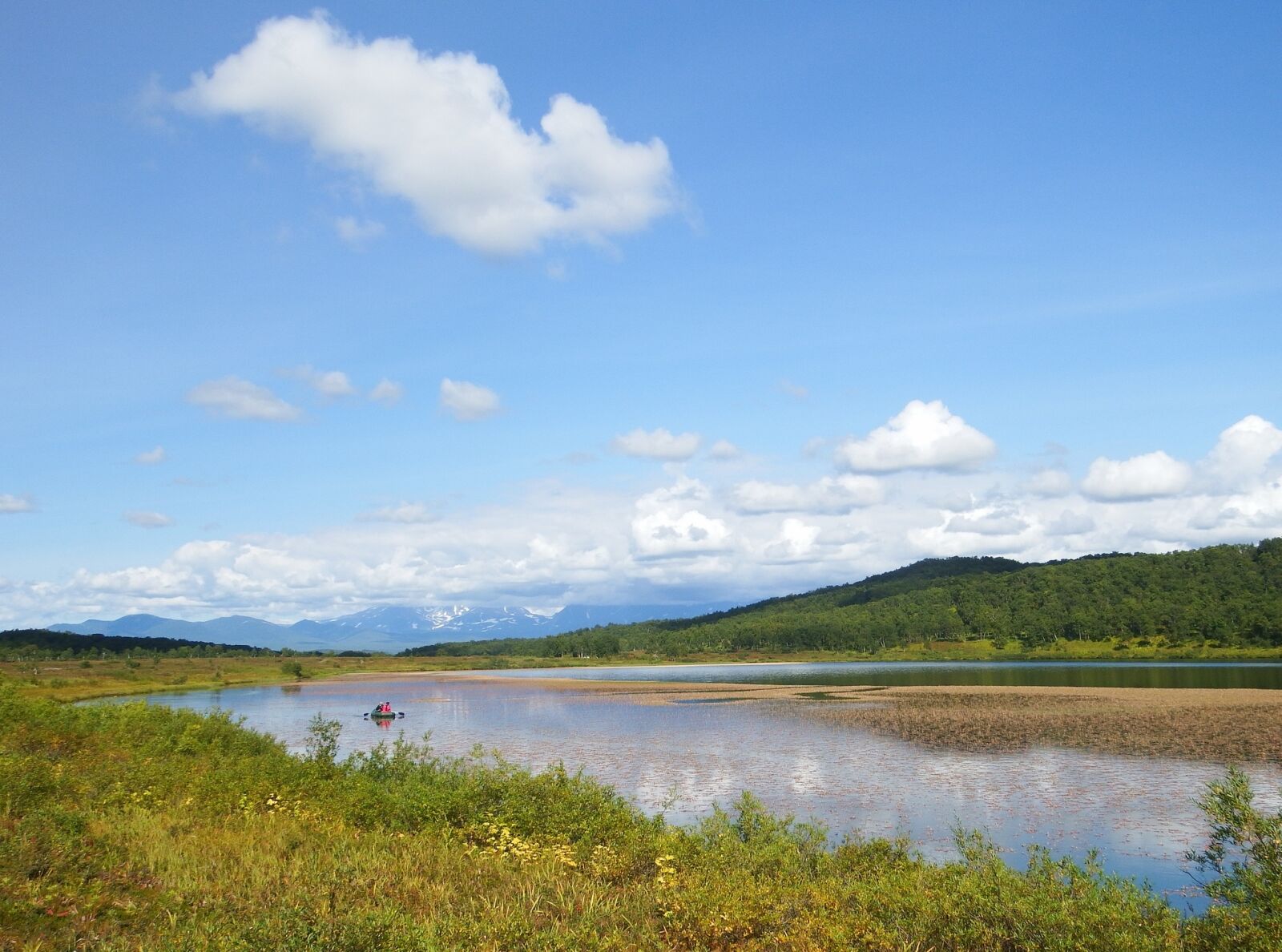 Fujifilm FinePix S1 sample photo. Lake, forest, mountains photography