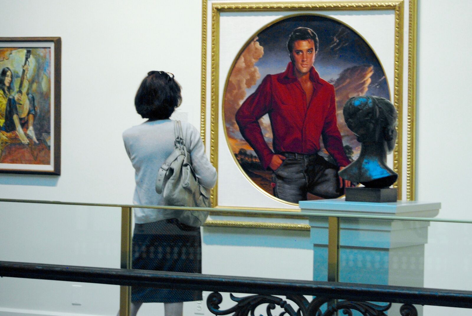 Nikon D3000 sample photo. Elvis, museum, national portrait photography
