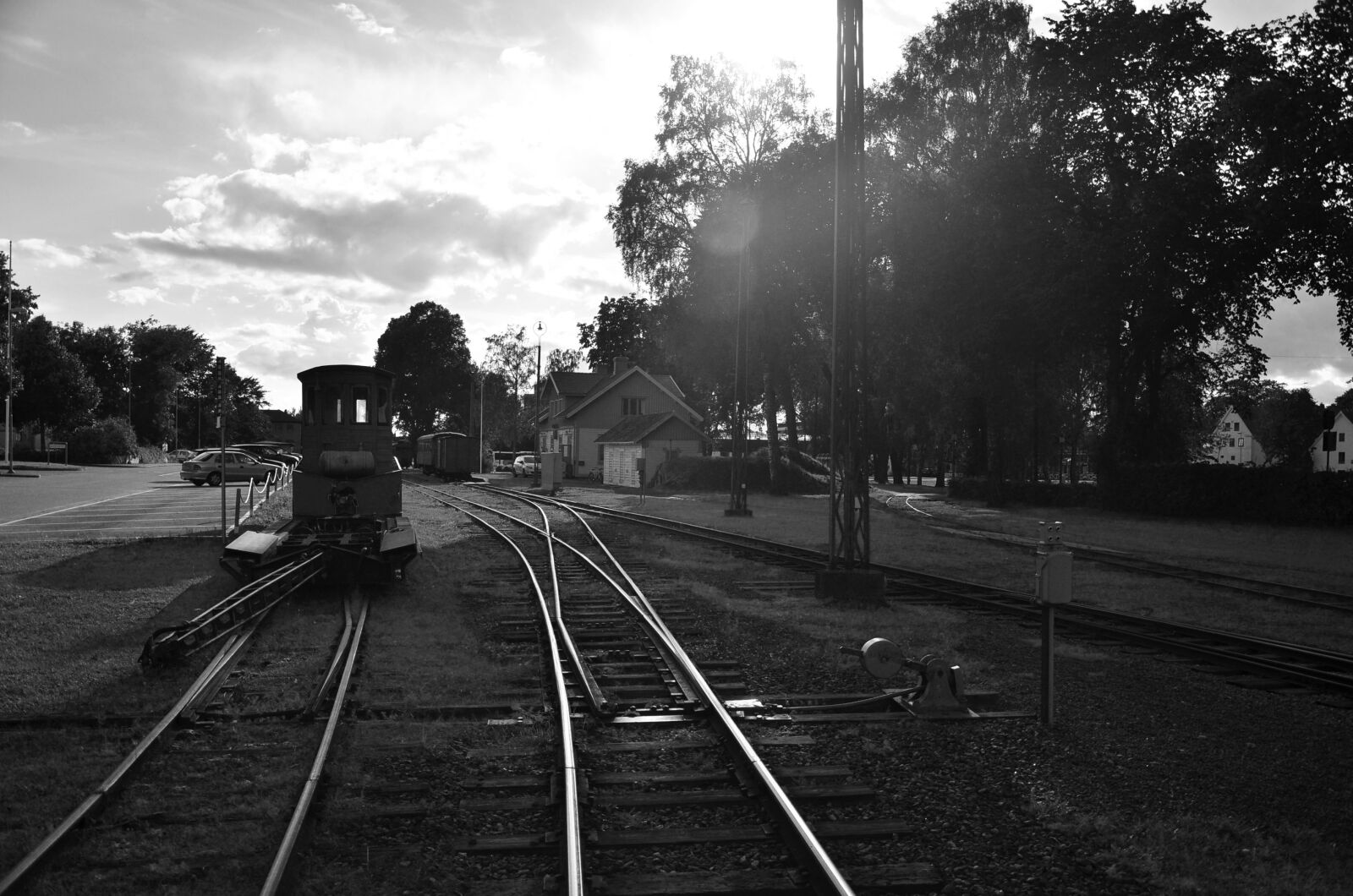 Nikon D7000 sample photo. Train, pathways, transport photography