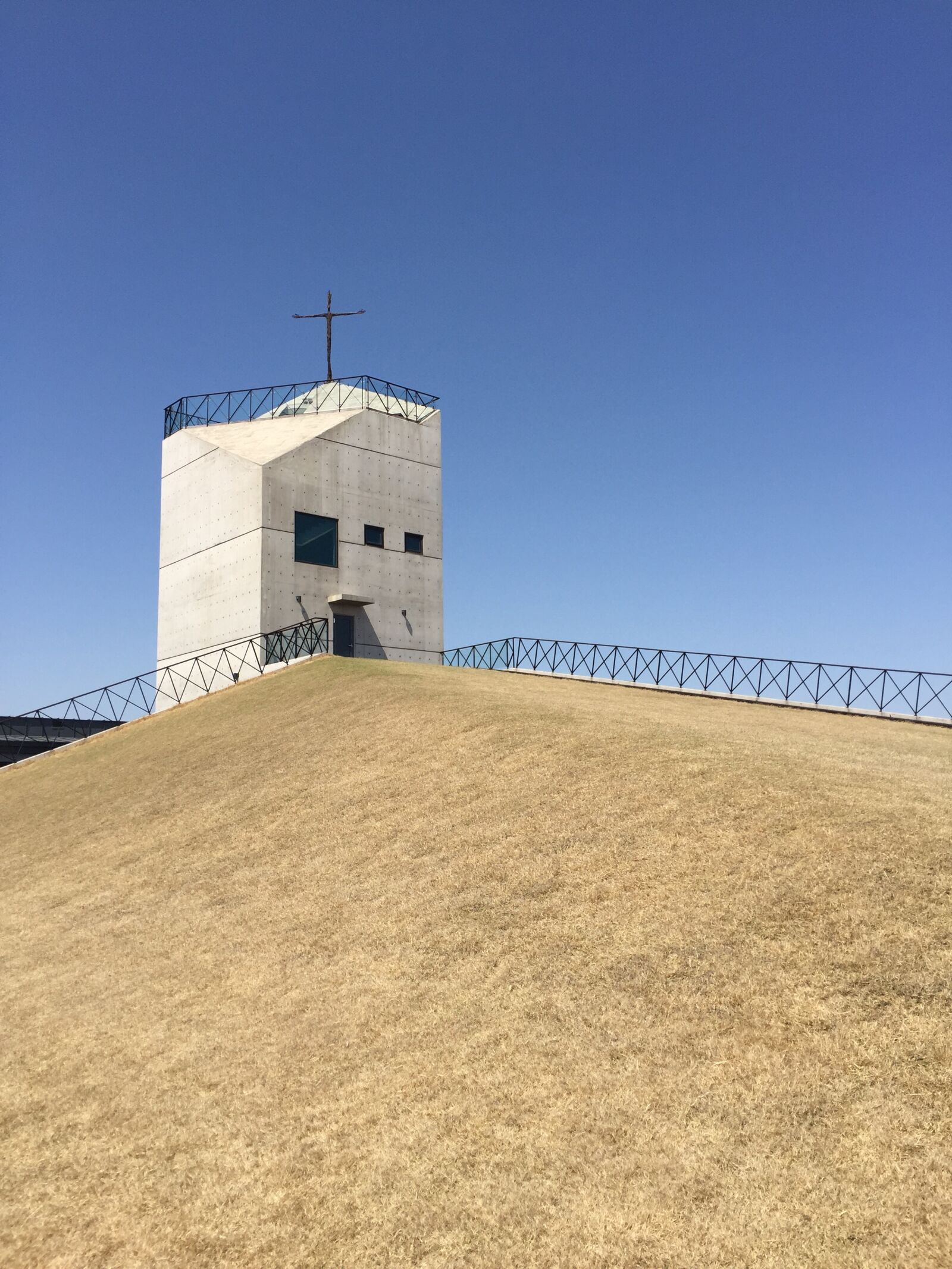 iPhone 6 back camera 4.15mm f/2.2 sample photo. Hill, church, building photography